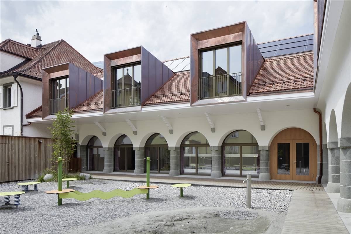 Crèche et appartements à Chur
