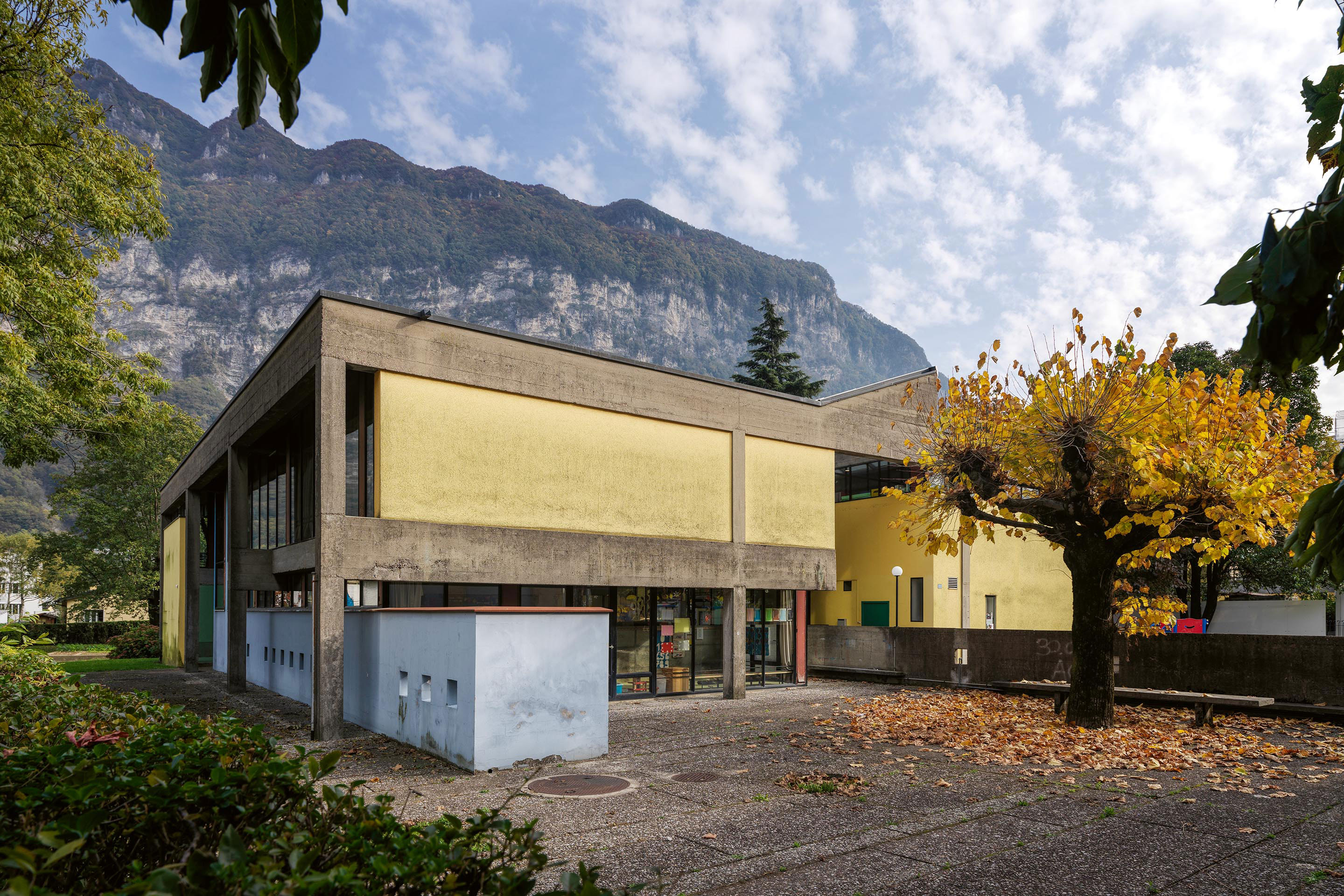 Vista della Casa dei bambini ovvero Scuola dell’infanzia.