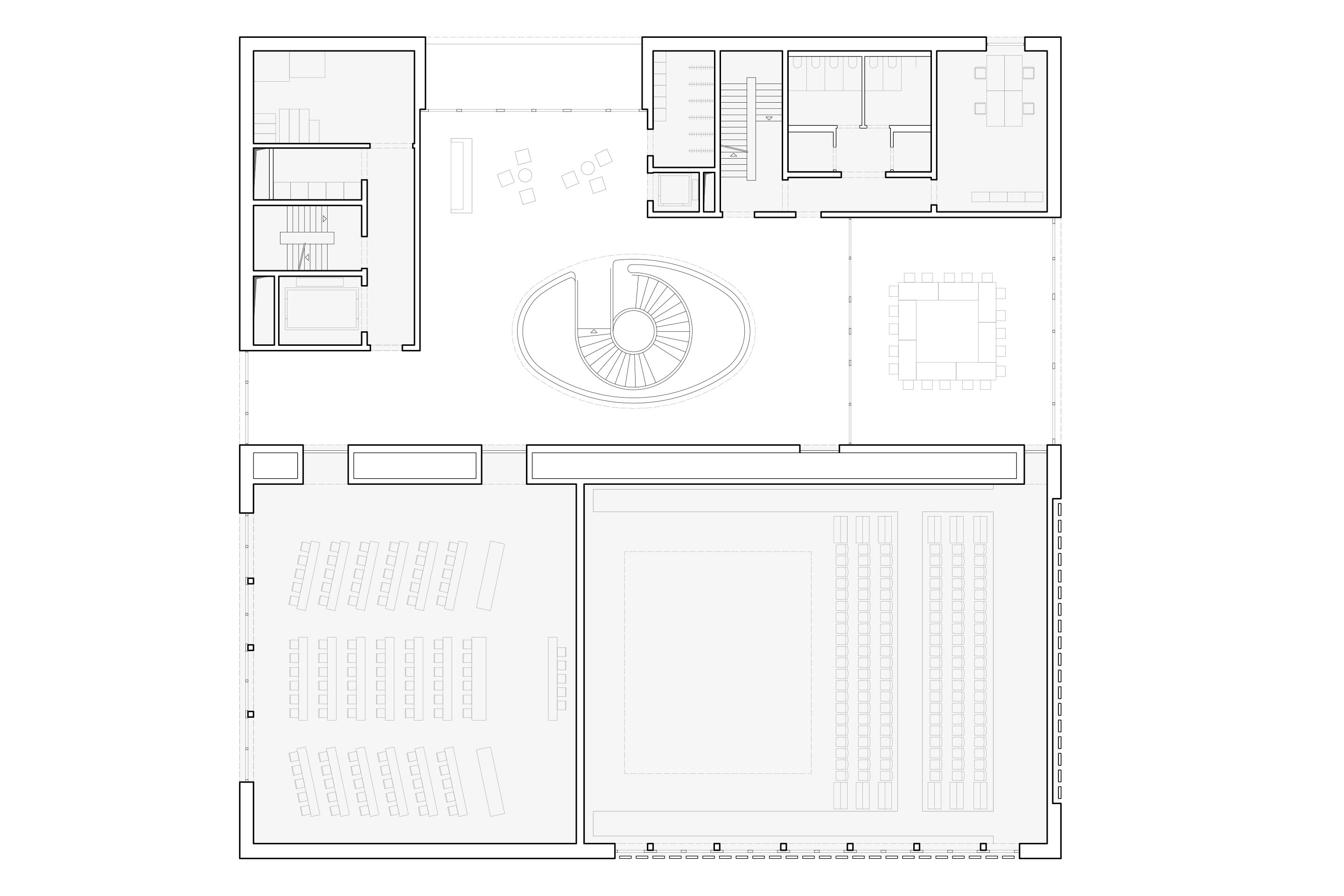 Plan du premier étage.