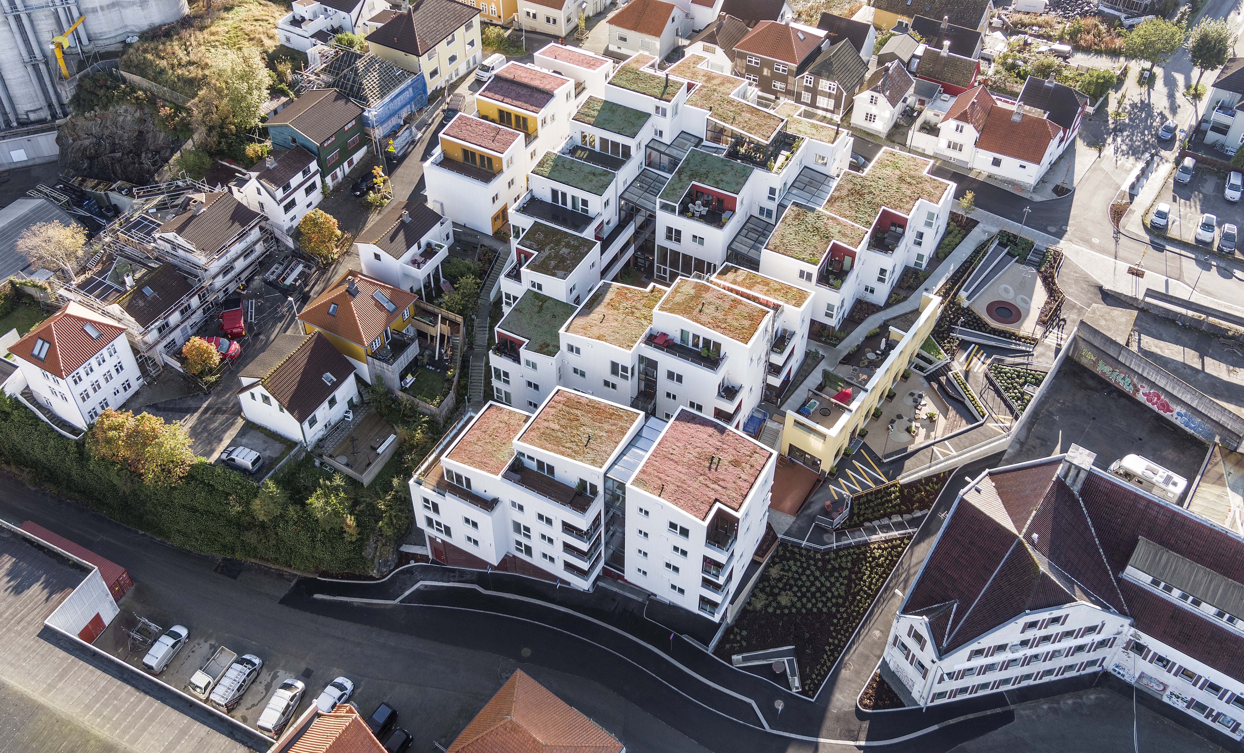 Mission Neighbourhood – (Re)forming communities / Ways of living, ways of sharing / L'eco-quartier Vindmøllebakken à Stavanger (Norvège).