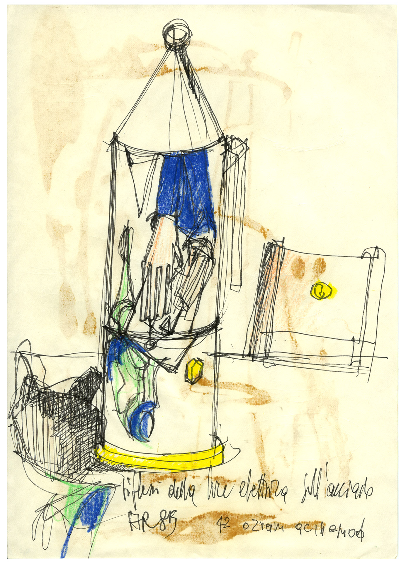 Aldo Rossi, Riflessi della luce elettrica sull'acciaio