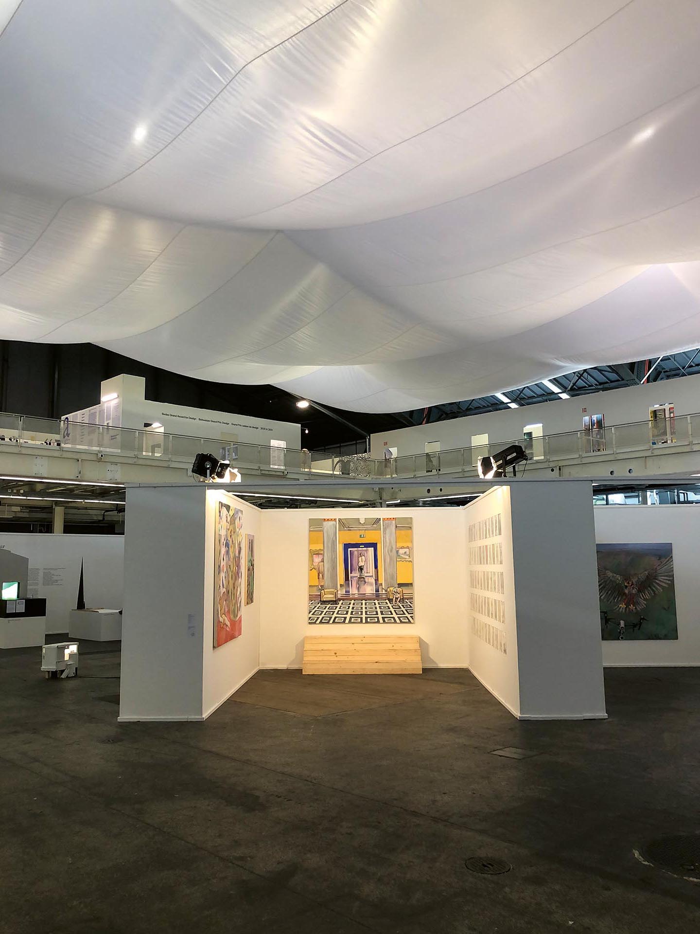 Un nuage sur l’art: EMI, Anthropomorphe Form, projet lauréat 2019 et première réalisation aux Swiss Art Awards, en septembre 2021.