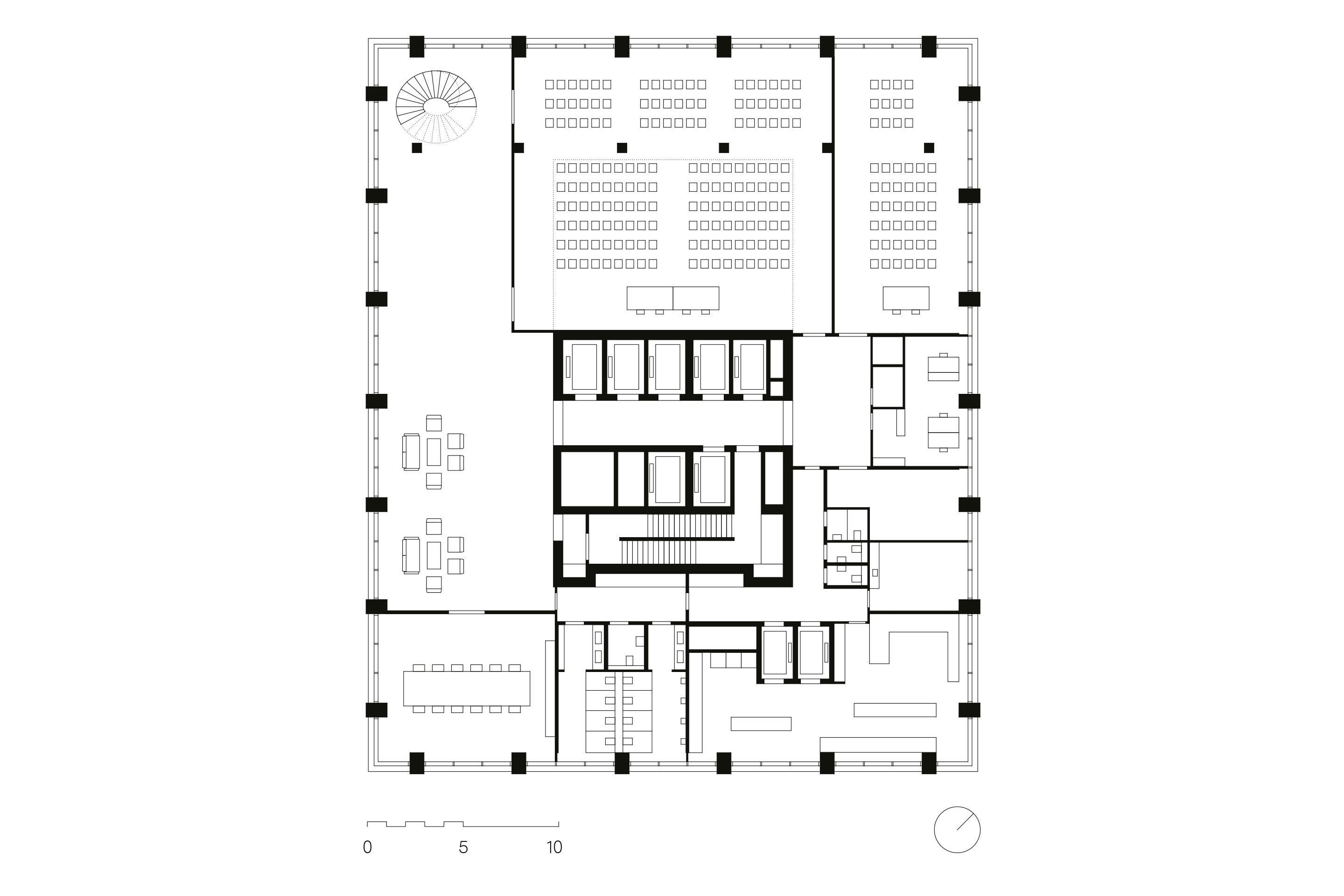 Plan de l’hôtel.