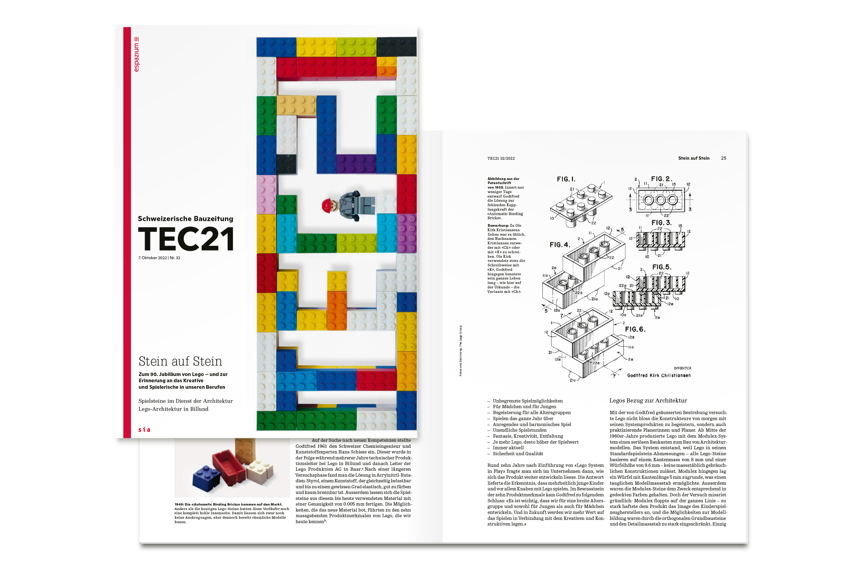 Heftansicht TEC21 32 2022