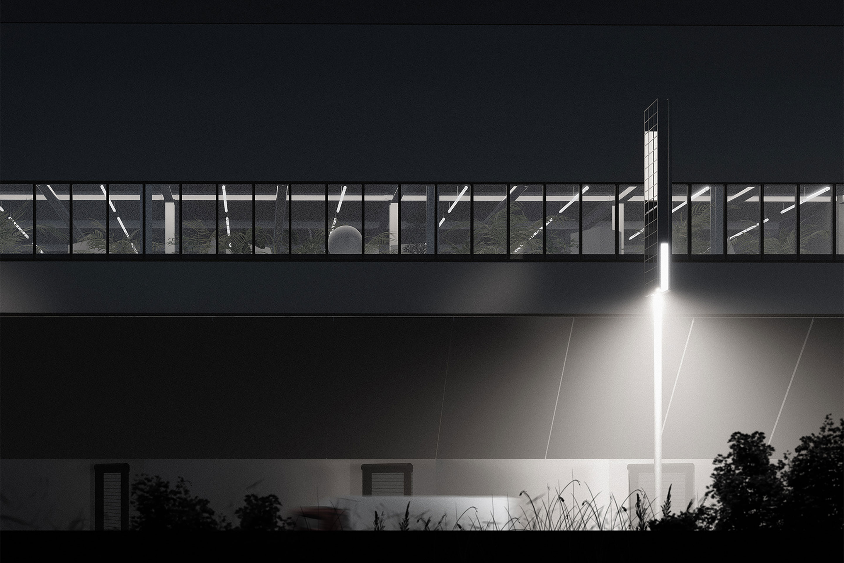 Aussenbild - Gebaute Präsenz und Beziehung zur Strassenwelt