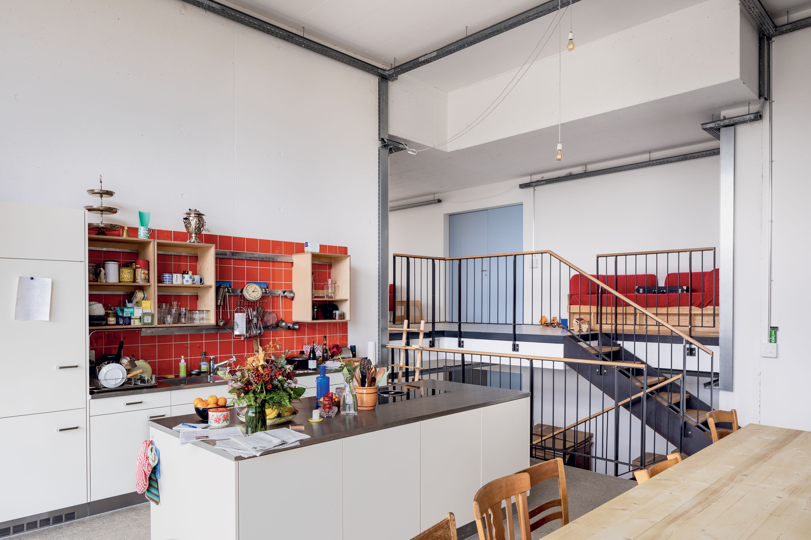 Appartement sur trois demi-niveaux