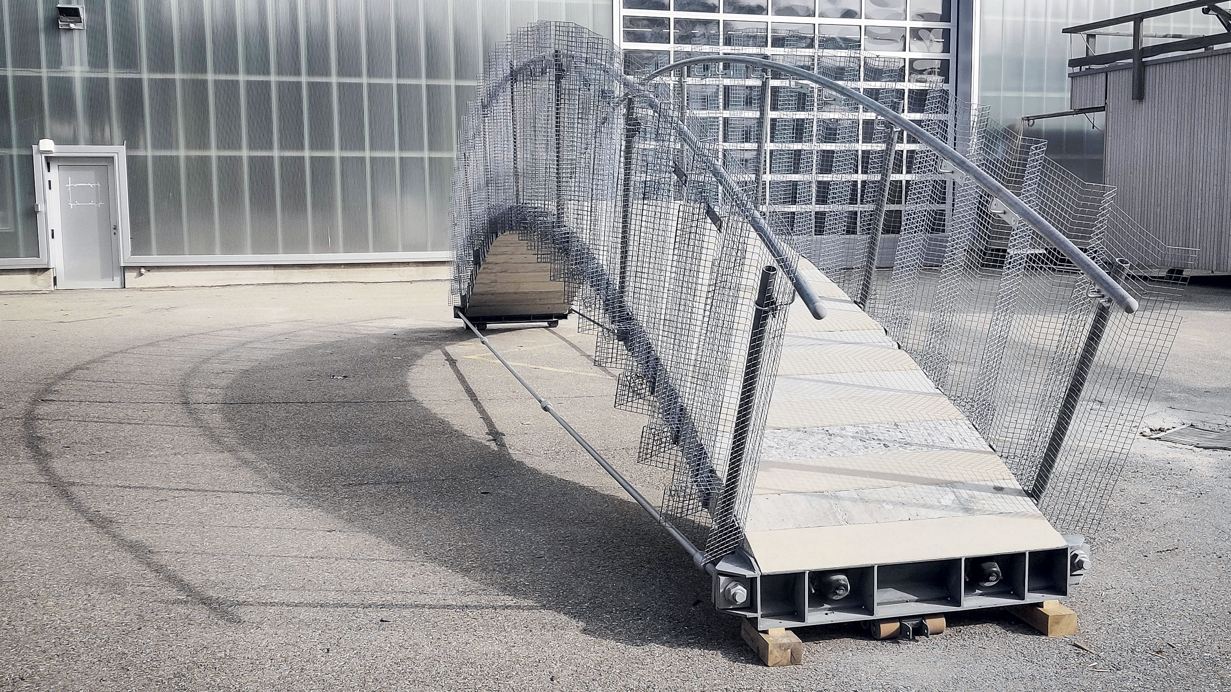 Prototype final avant installation sur site (EPFL)