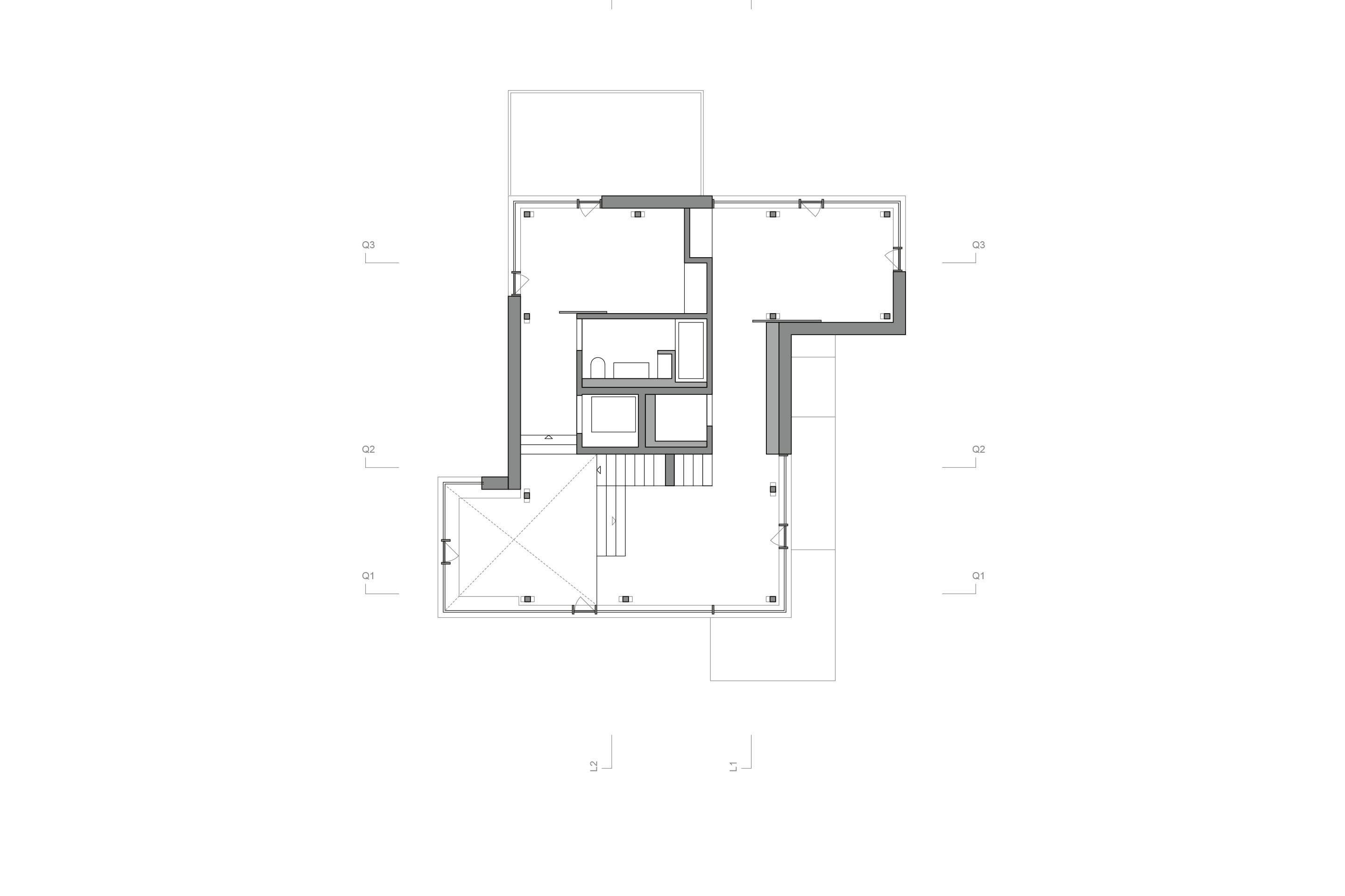 Pianta terzo piano.