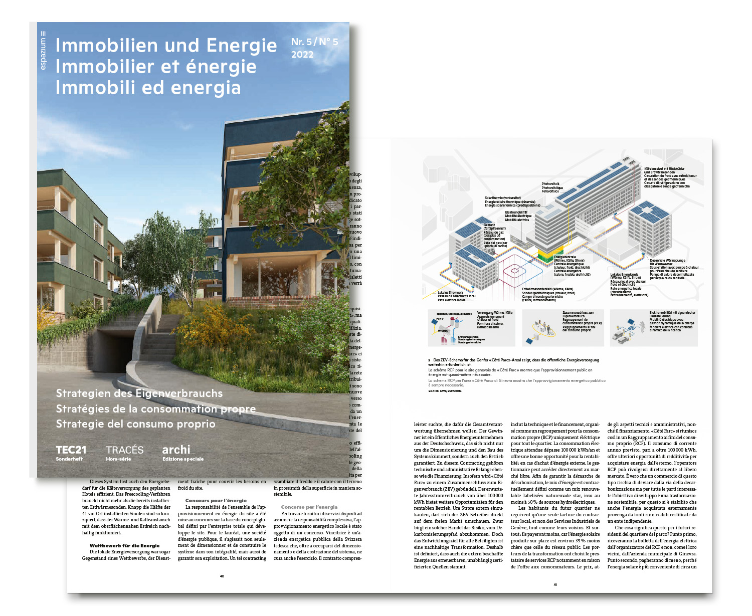 Espazium: Sonderheft Immobilien und Energie