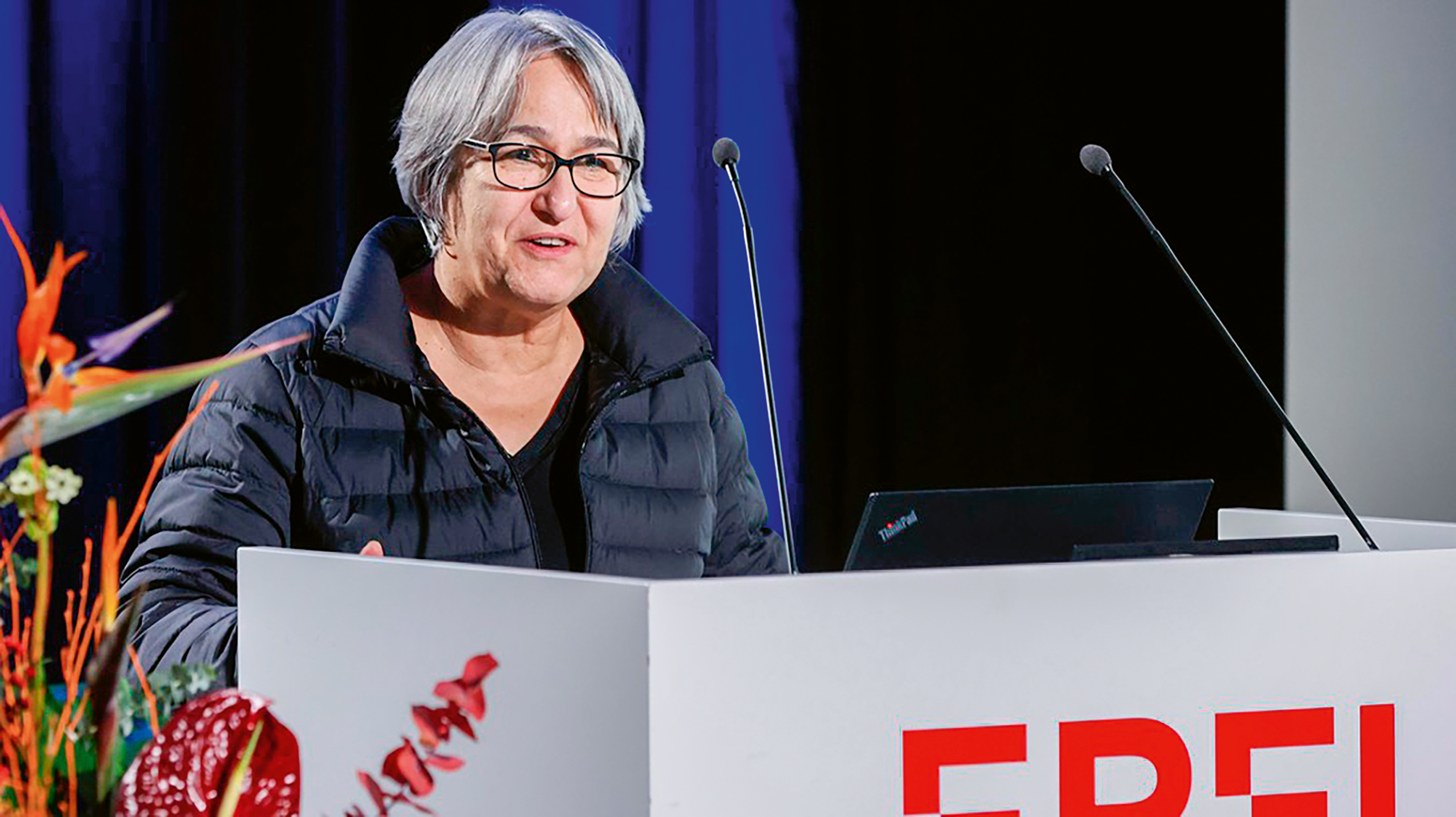 Anne Lacaton erhielt Anfang November den Erna-Hamburger-Preis der WISH-Foundation der EPFL verliehen.