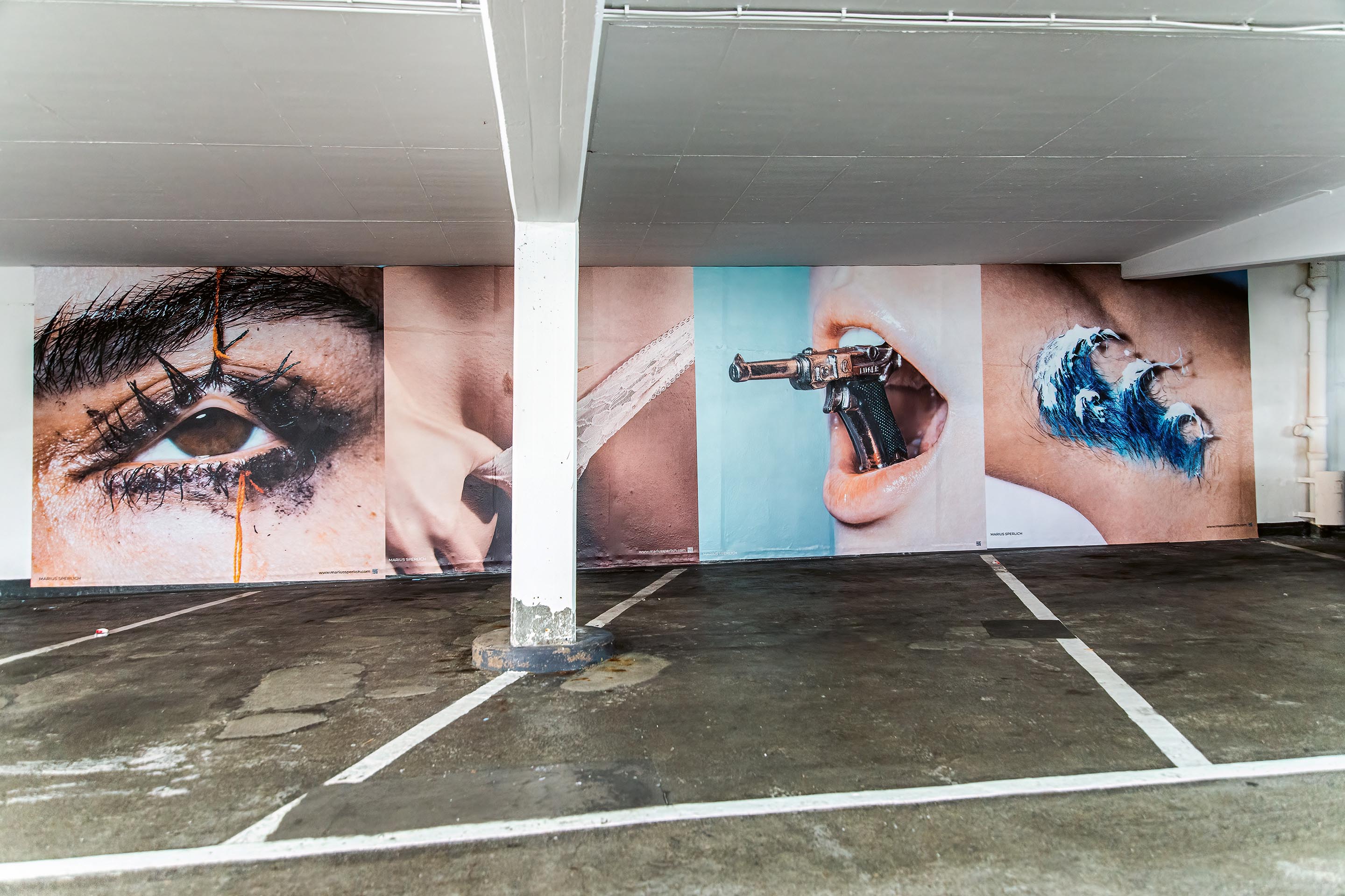 Garage Züblin, Stuttgart: la galerie «Fumes and Perfumes» était l’un des seuls musées ouverts pendant la pandémie.