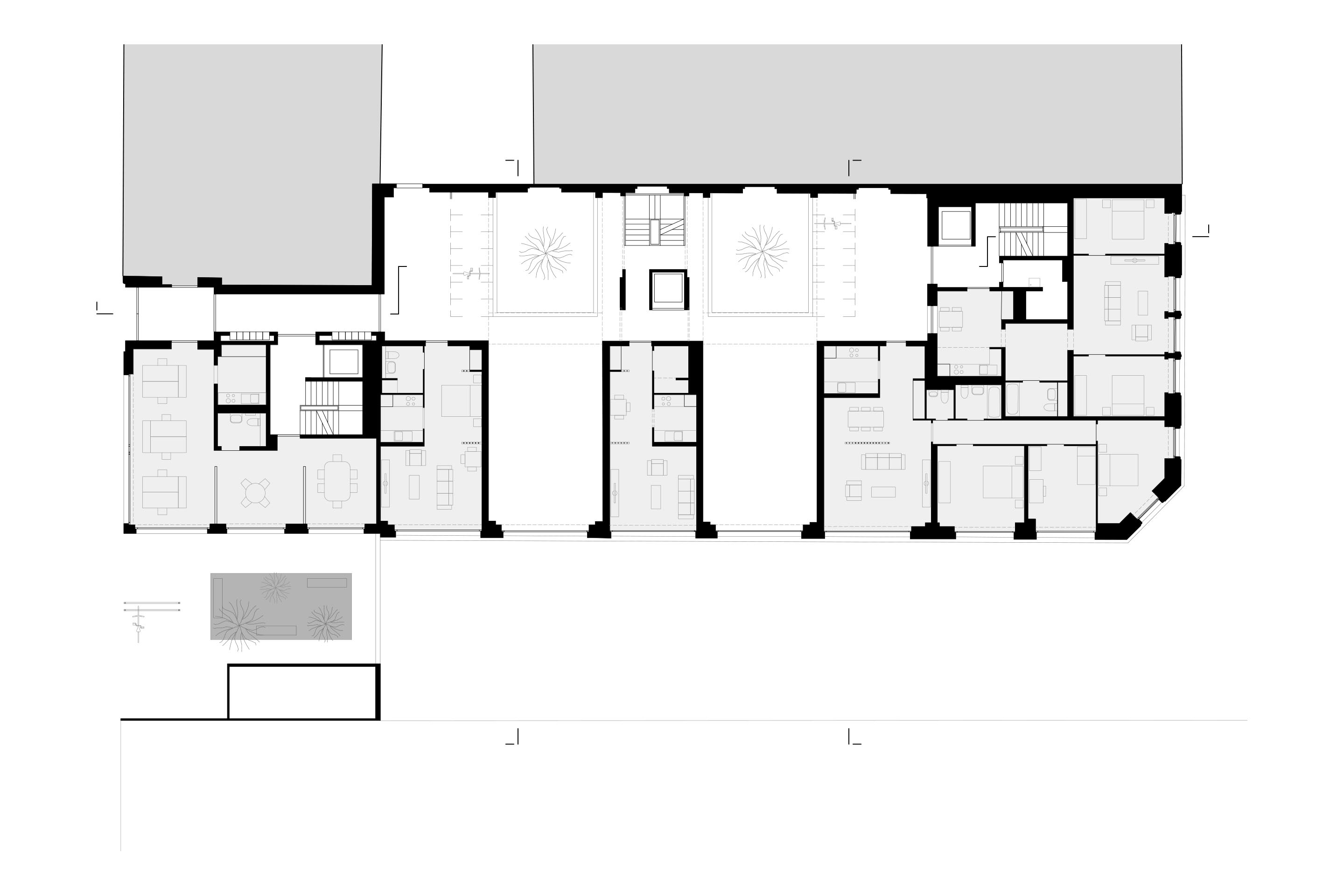 Plan rez-de-chaussée.