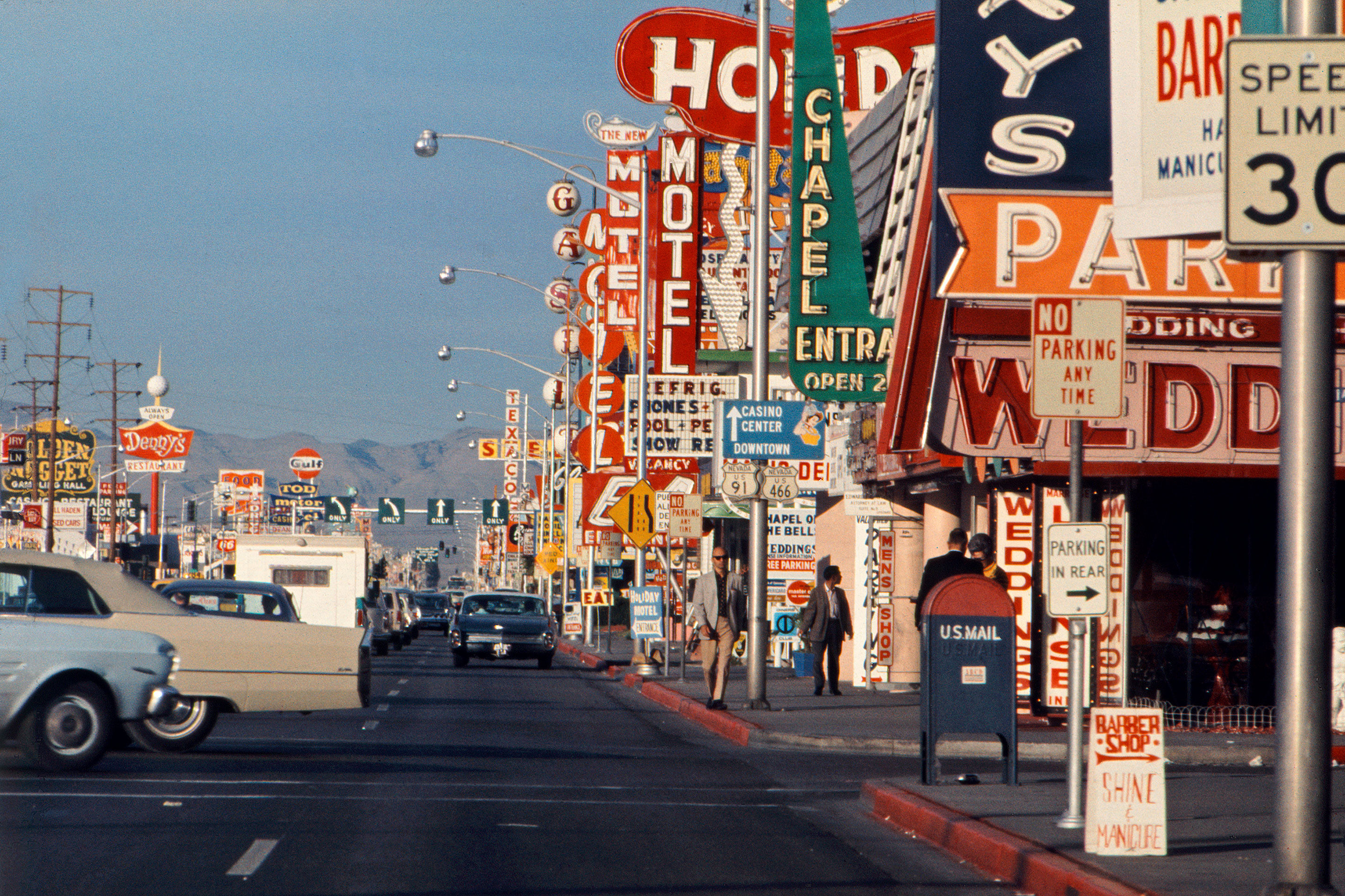 Reklameschilder in Las Vegas, 1967