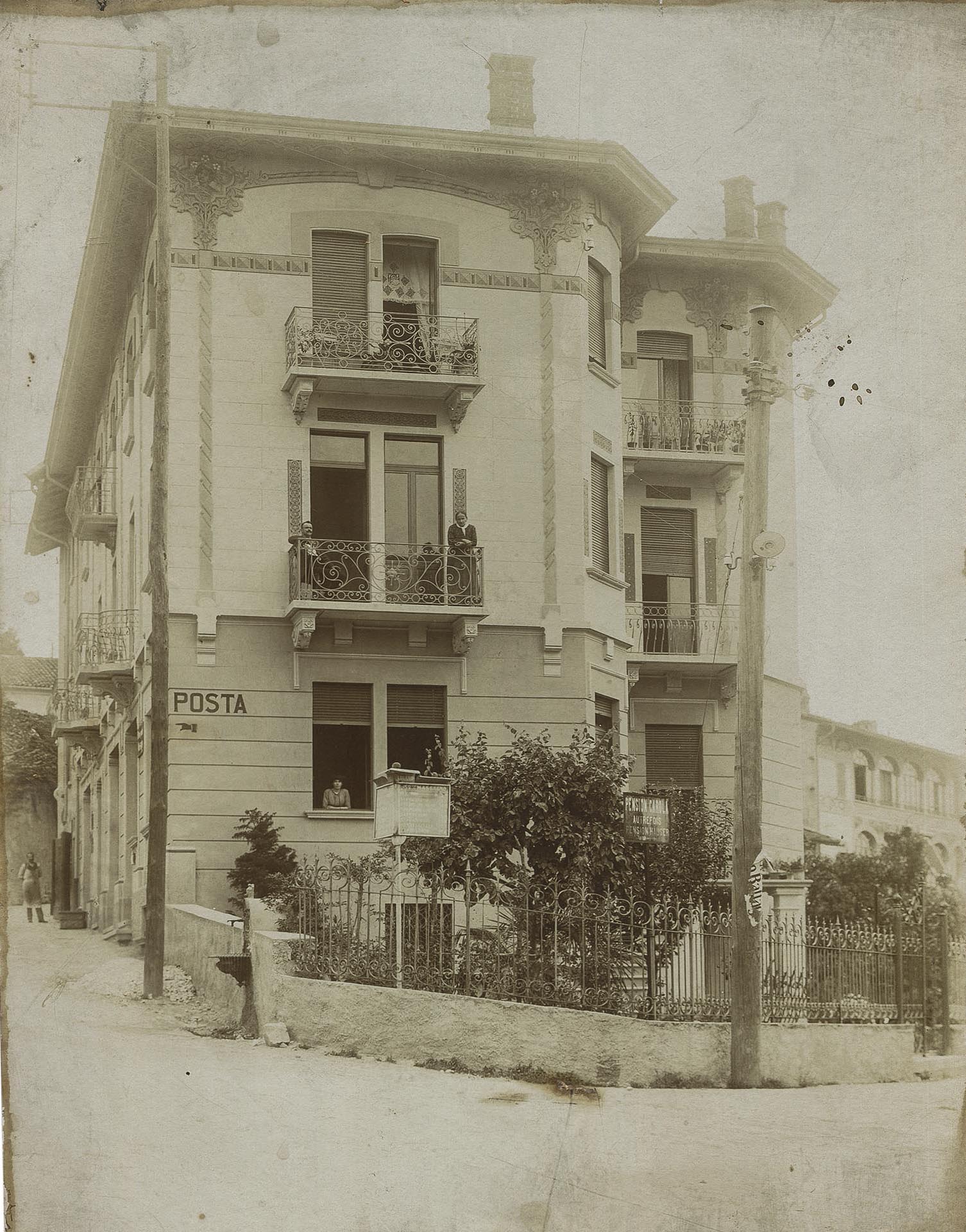 Casa Foletti, Massagno, 1911, foto d’epoca.