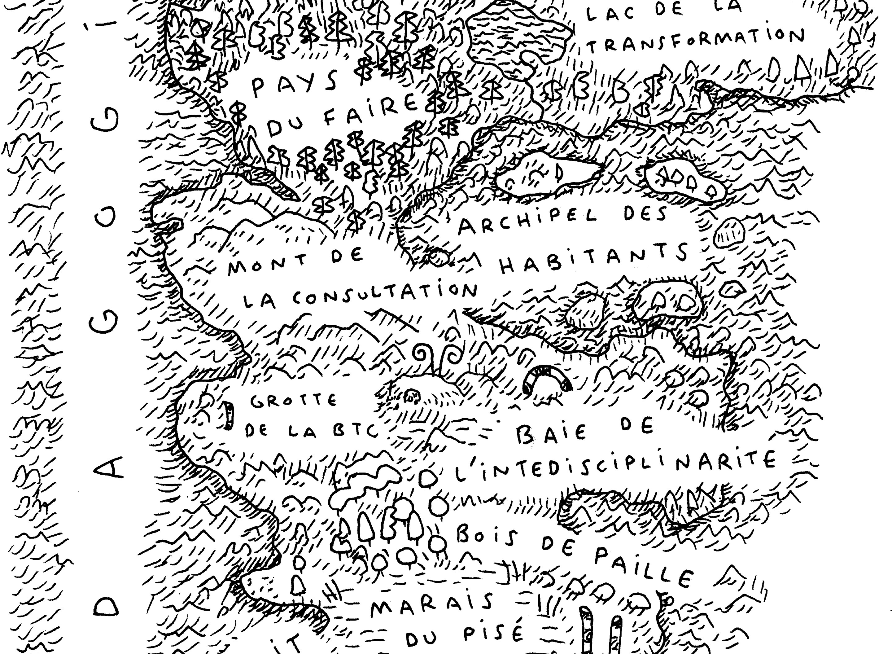 Carte de la Pédagogie.