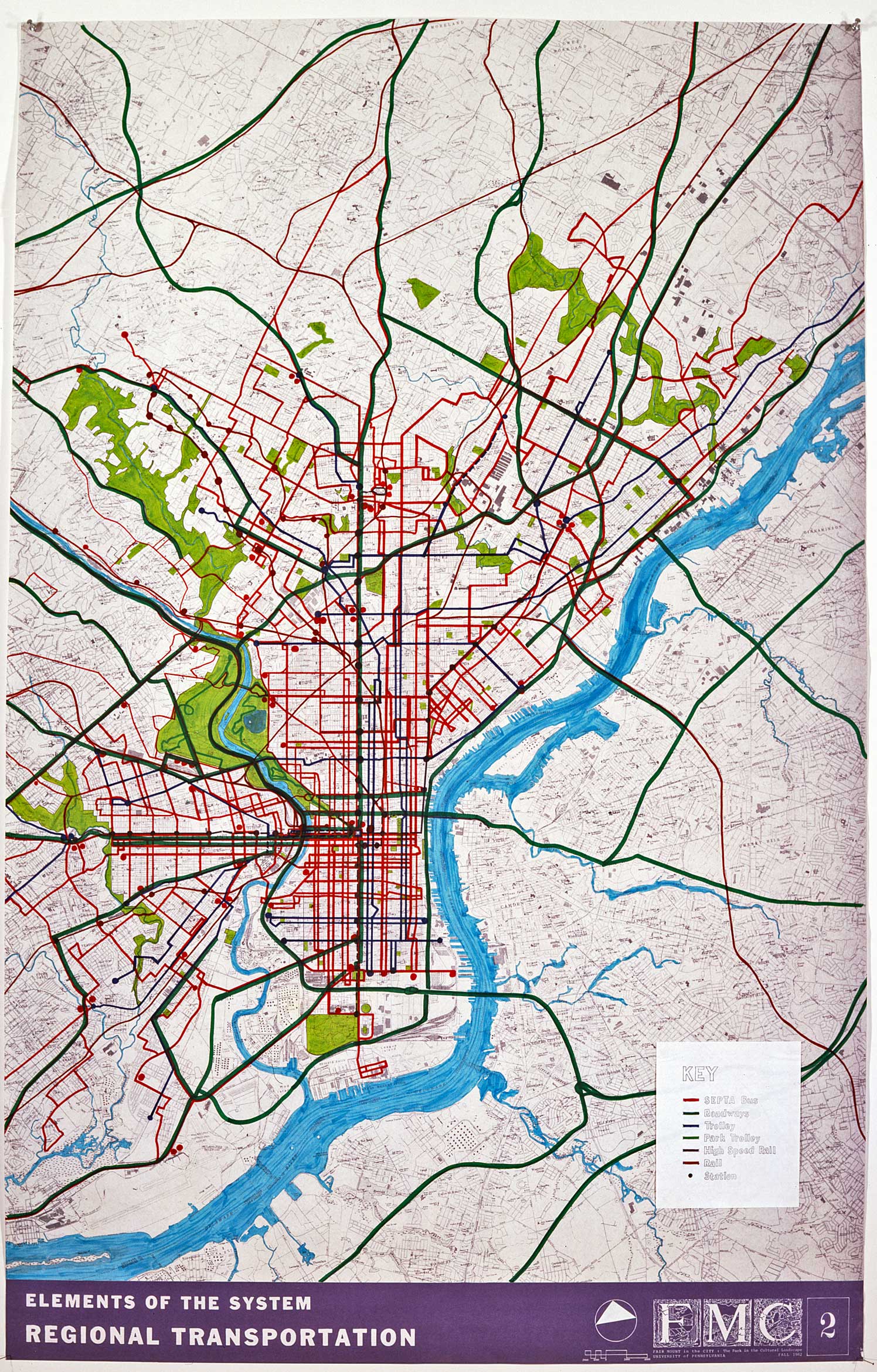 Fair Mount in the Cultural Landscape, University of Pennsylvania, 1983