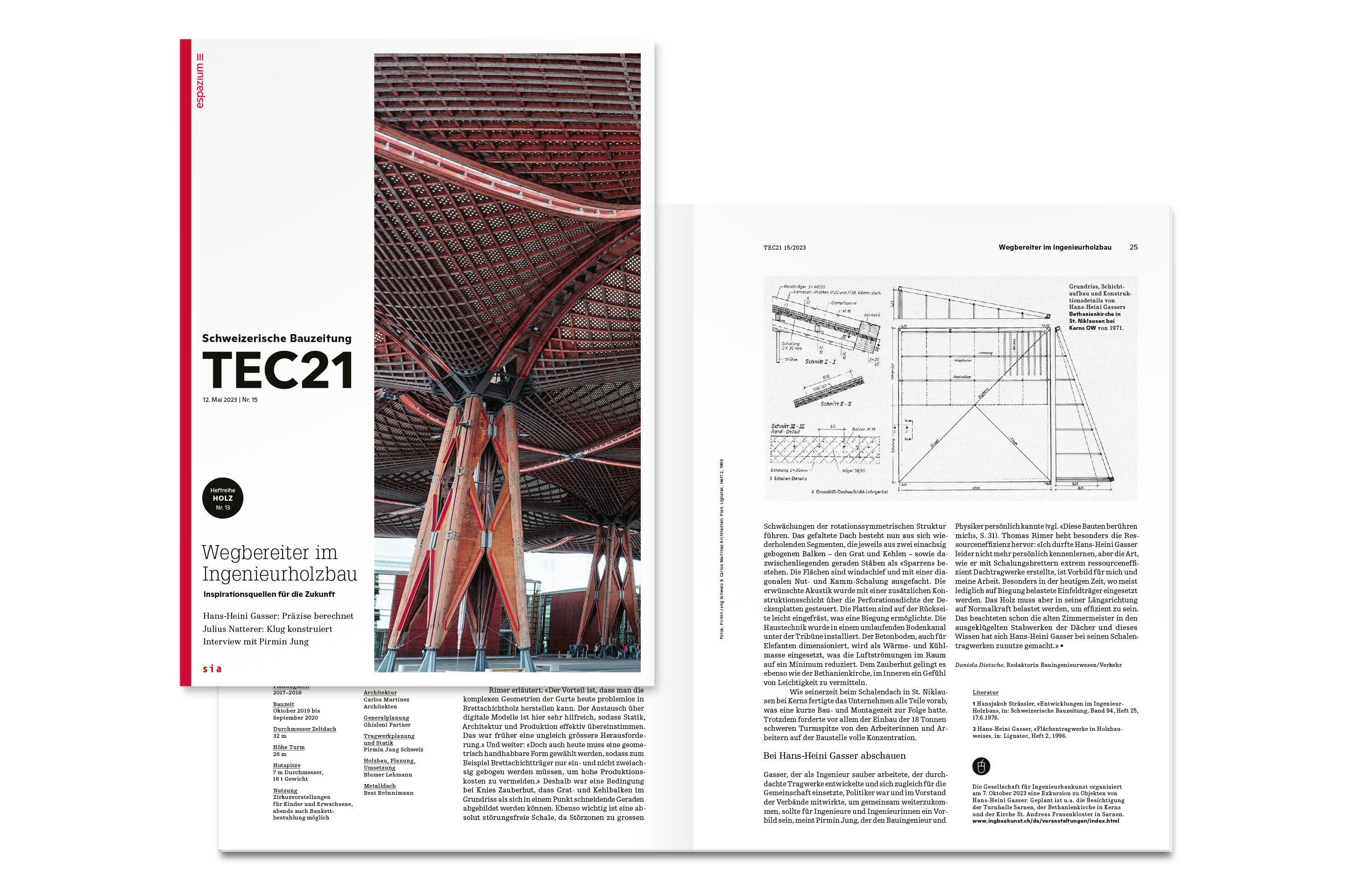TEC21 14/2023: Holzbau Ingenieure