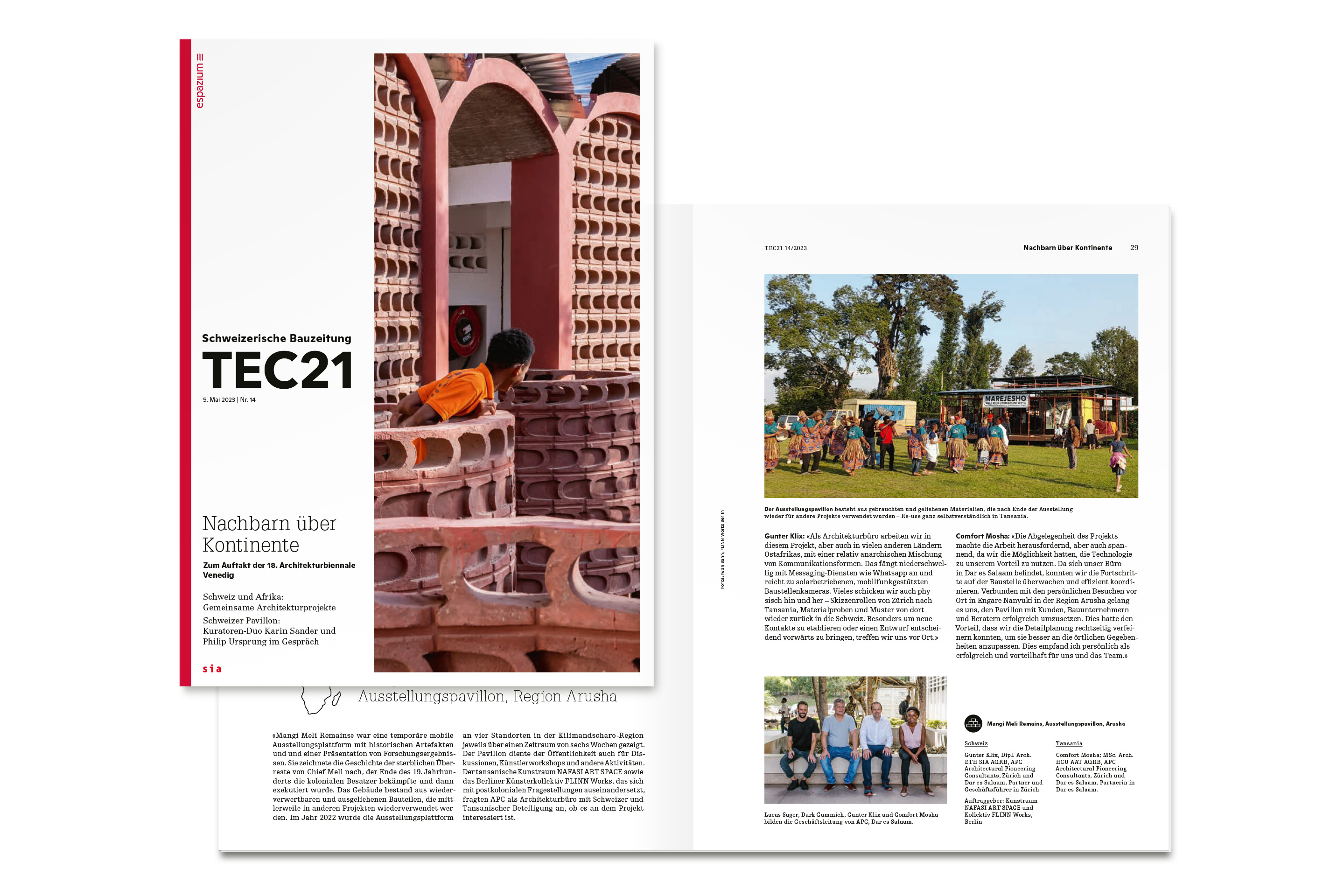 TEC21 Architekturbiennale Venedig 2023