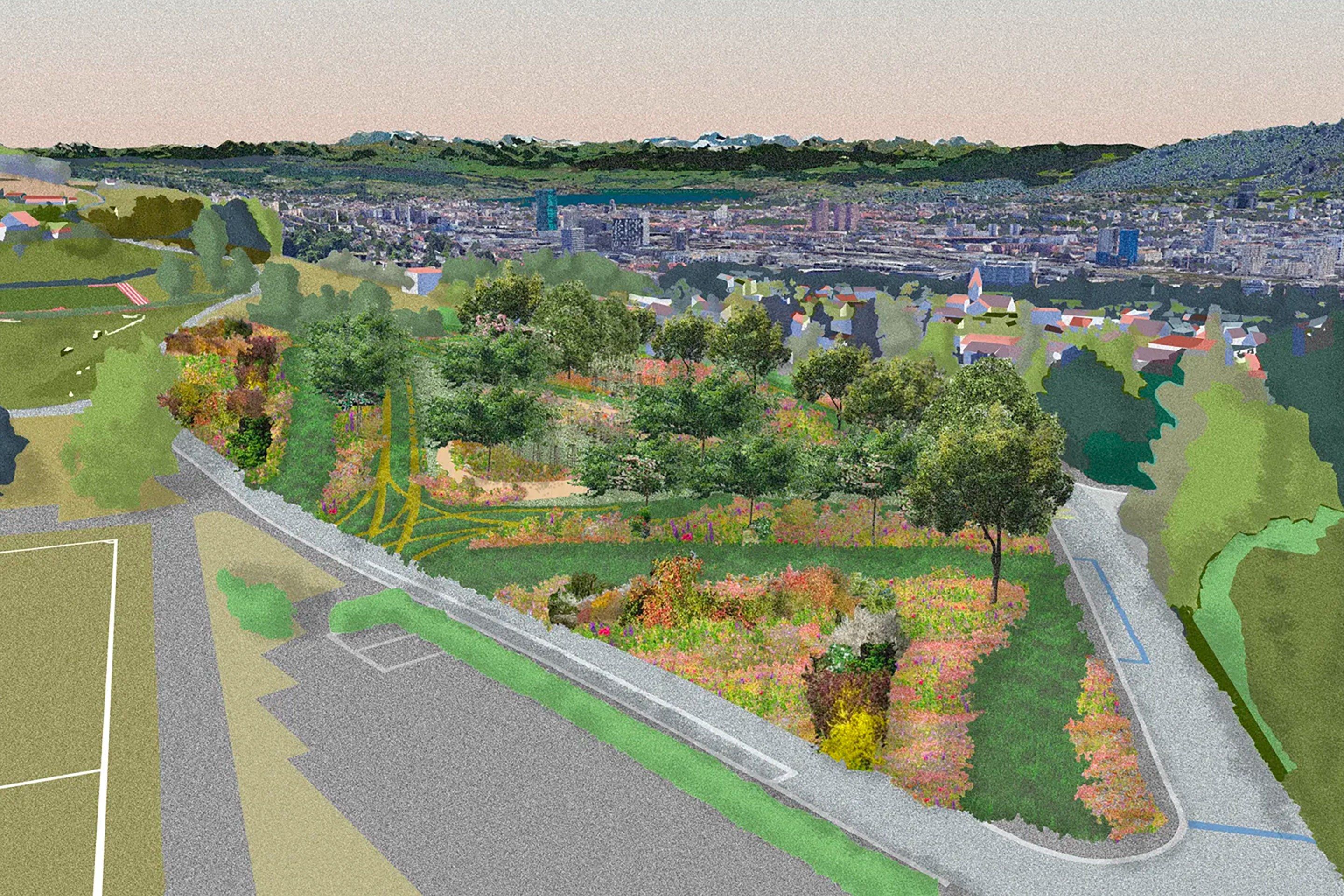 Visualisierung des «Vuebelle»