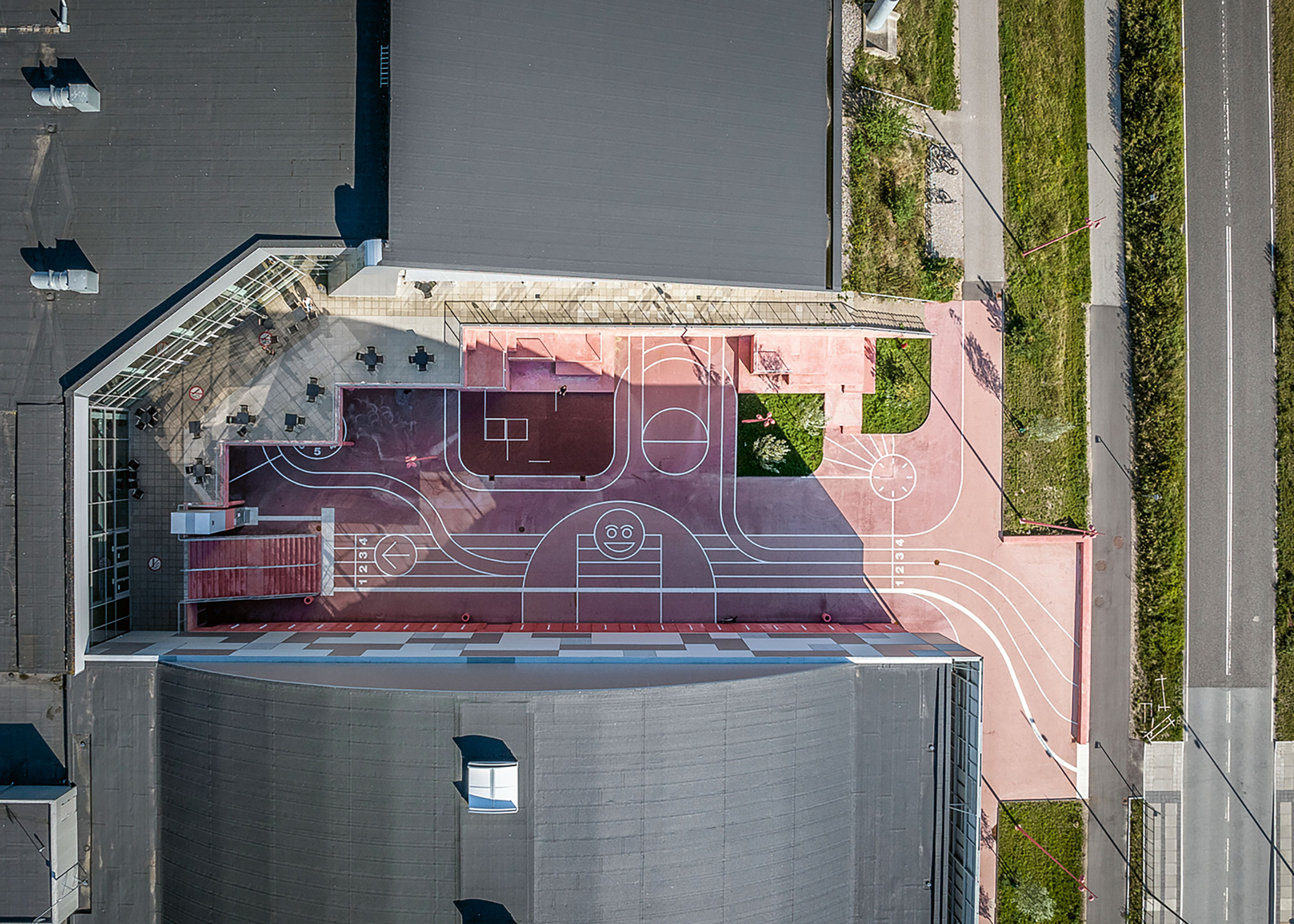 JAJA Architects, Gigantium Urban Space, Aalborg, Danimarca, 2021.