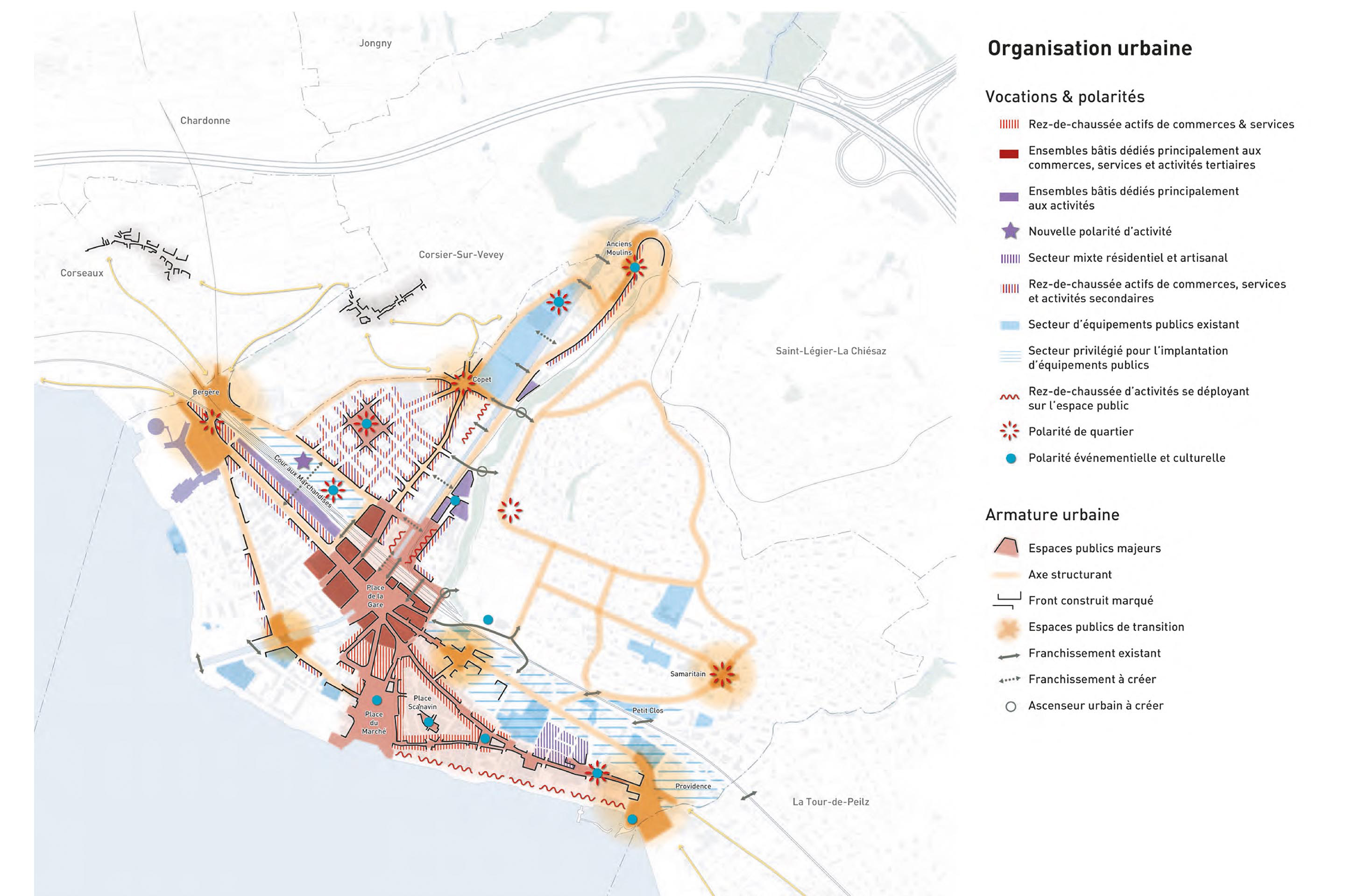 Le concept directeur (2019), volet stratégique du développement futur de la commune, a été élaboré après l’échec des trois projets de densification en référendum. Il introduit de nouvelles notions, jusque-là absentes de la planification communale comme la biodiversité en ville, l’approvisionnement et la consommation énergétiques, les ambiances urbaines; il sert de base pour la mise à jour des documents d’aménagement communaux.