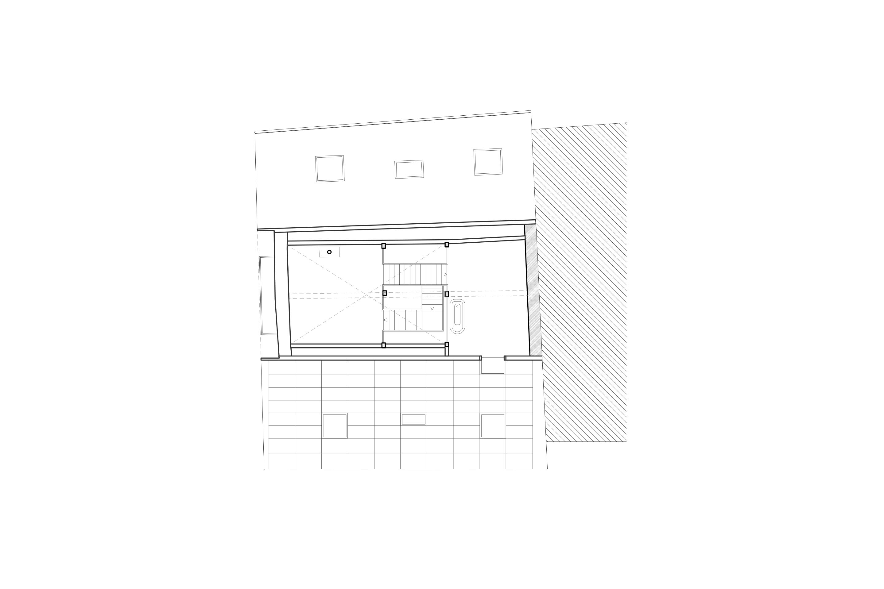 Plan des combles.