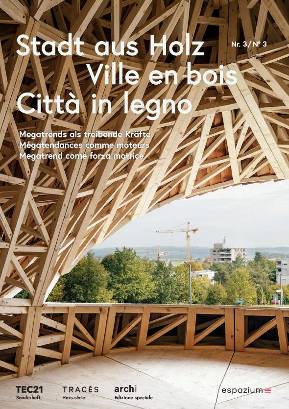 Stadt aus Holz Megatrends