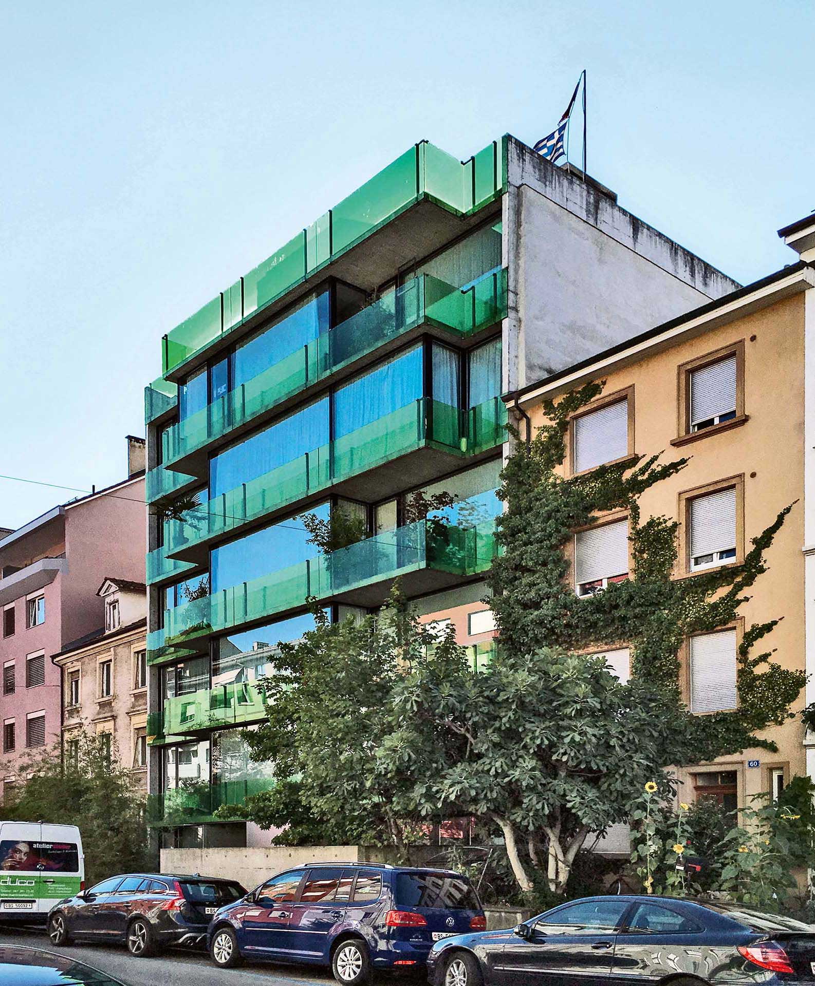 Buchner&amp;Bründler, Lofthaus, Basilea (2002).