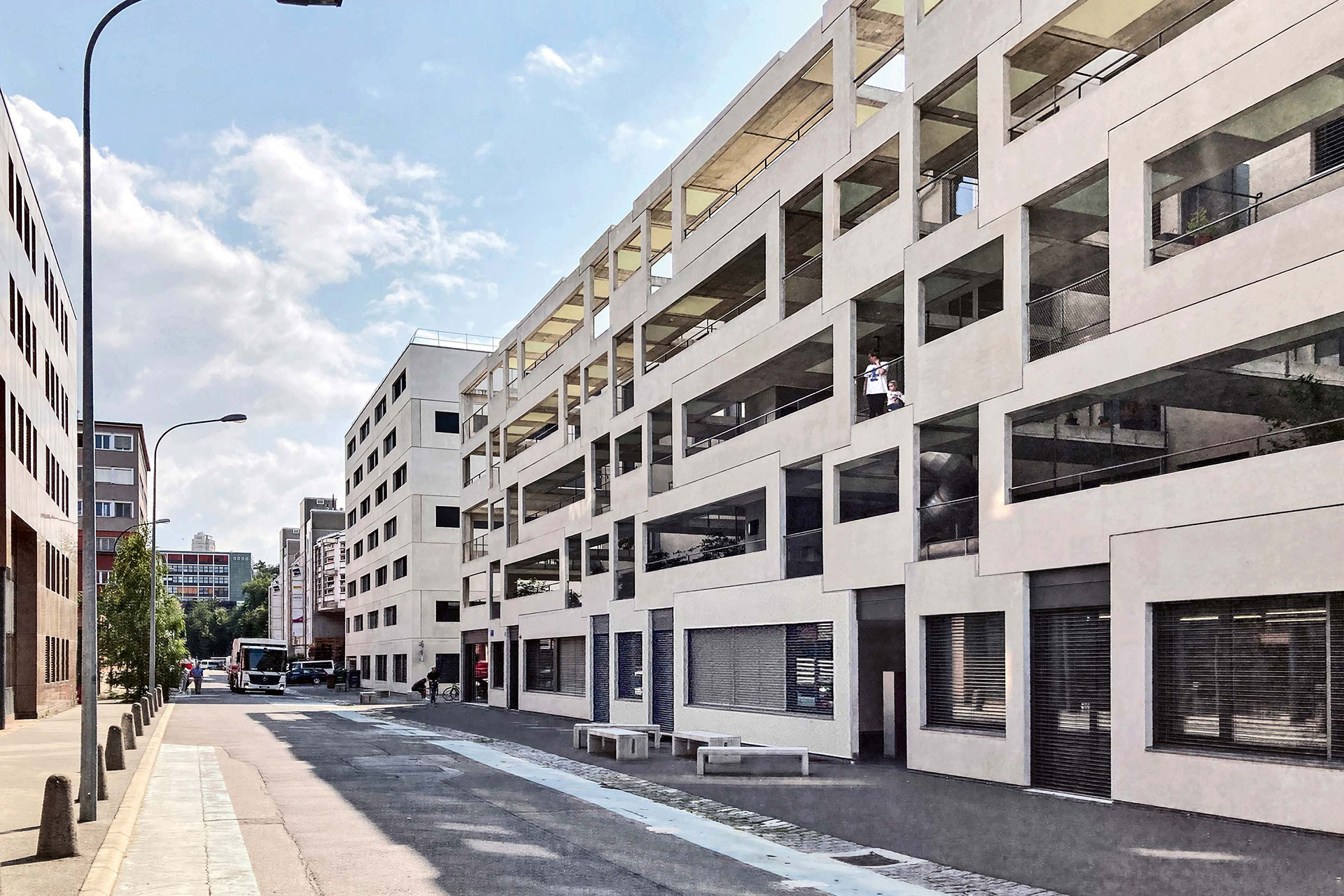 Fornet Architectes, Sévelin 8-16 Coop. Logements Ideal, Losanna (2018).
