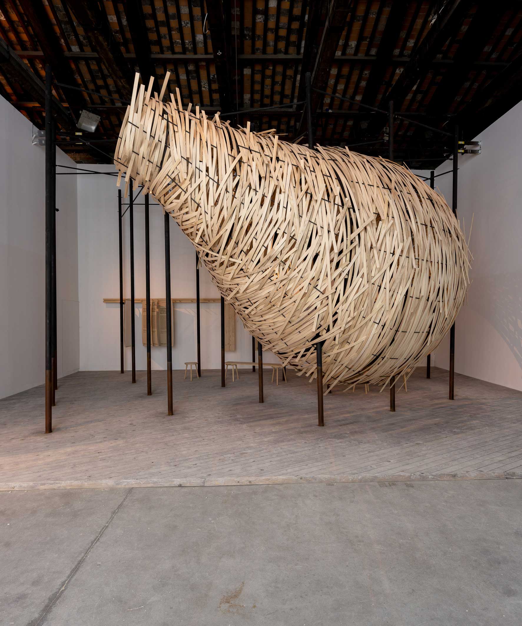 L’esposizione “Same as it Ever Was” nel padiglione della Croazia.