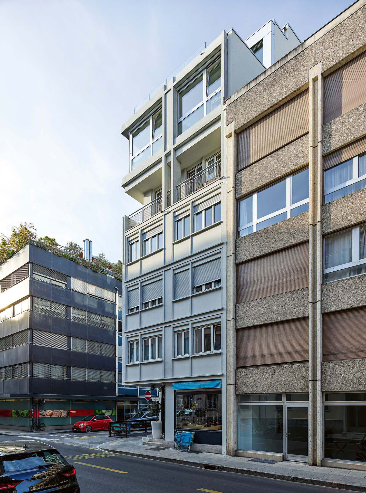Vue façade nord.