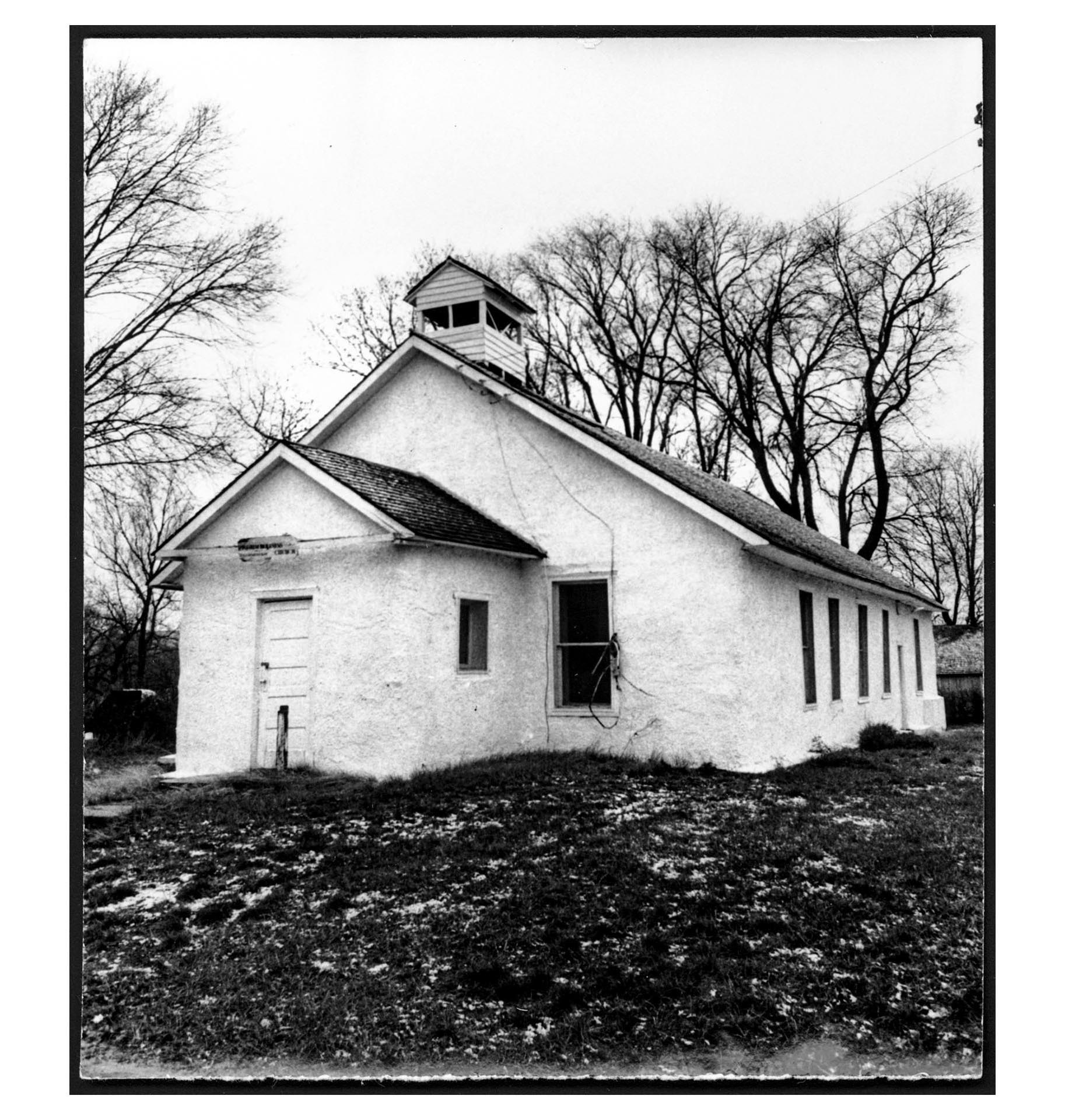 Pilgrim Holiness Church, vers 1940, à Arthur, Nebraska.
