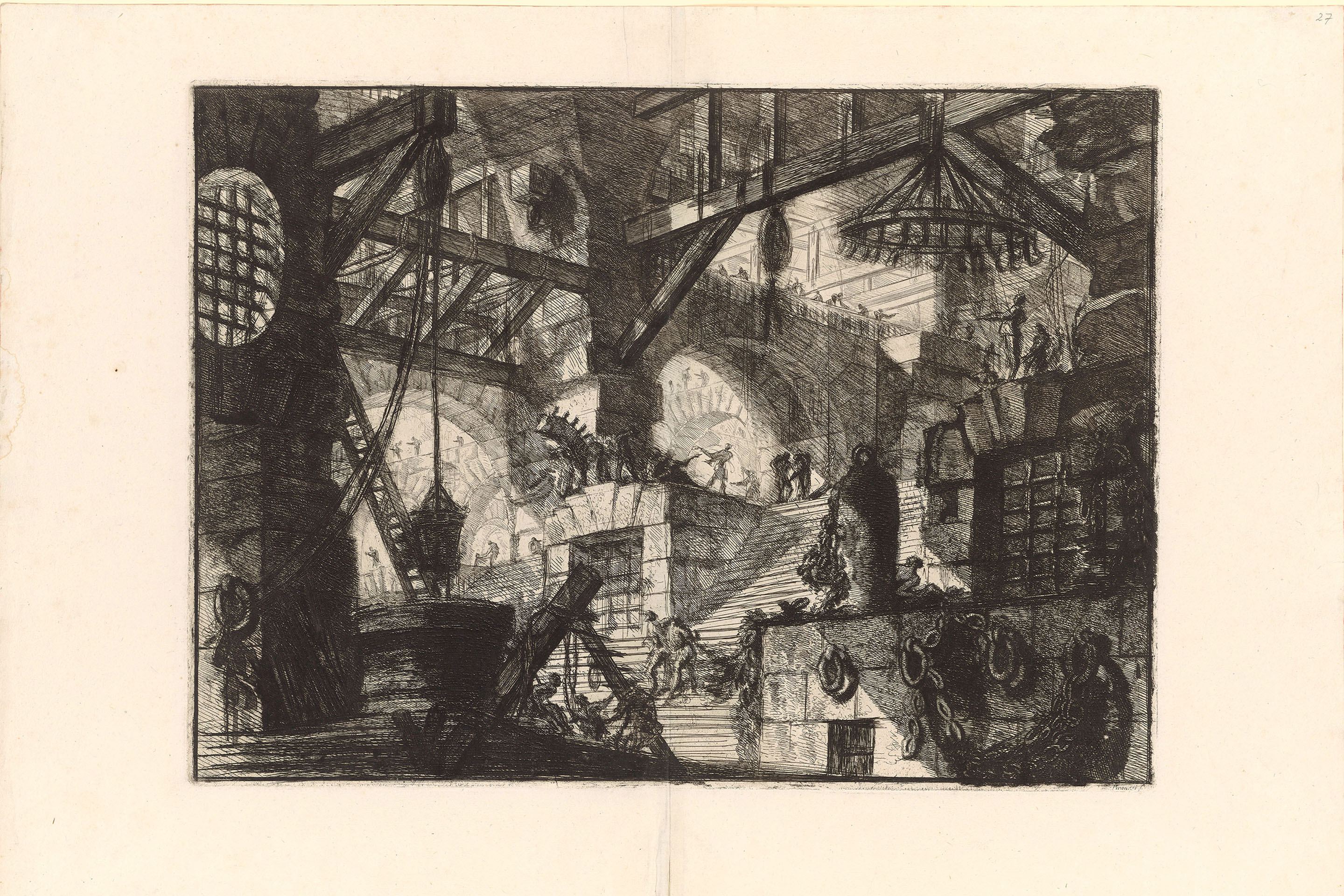 Giovanni Battista Piranesi, Serie Carceri