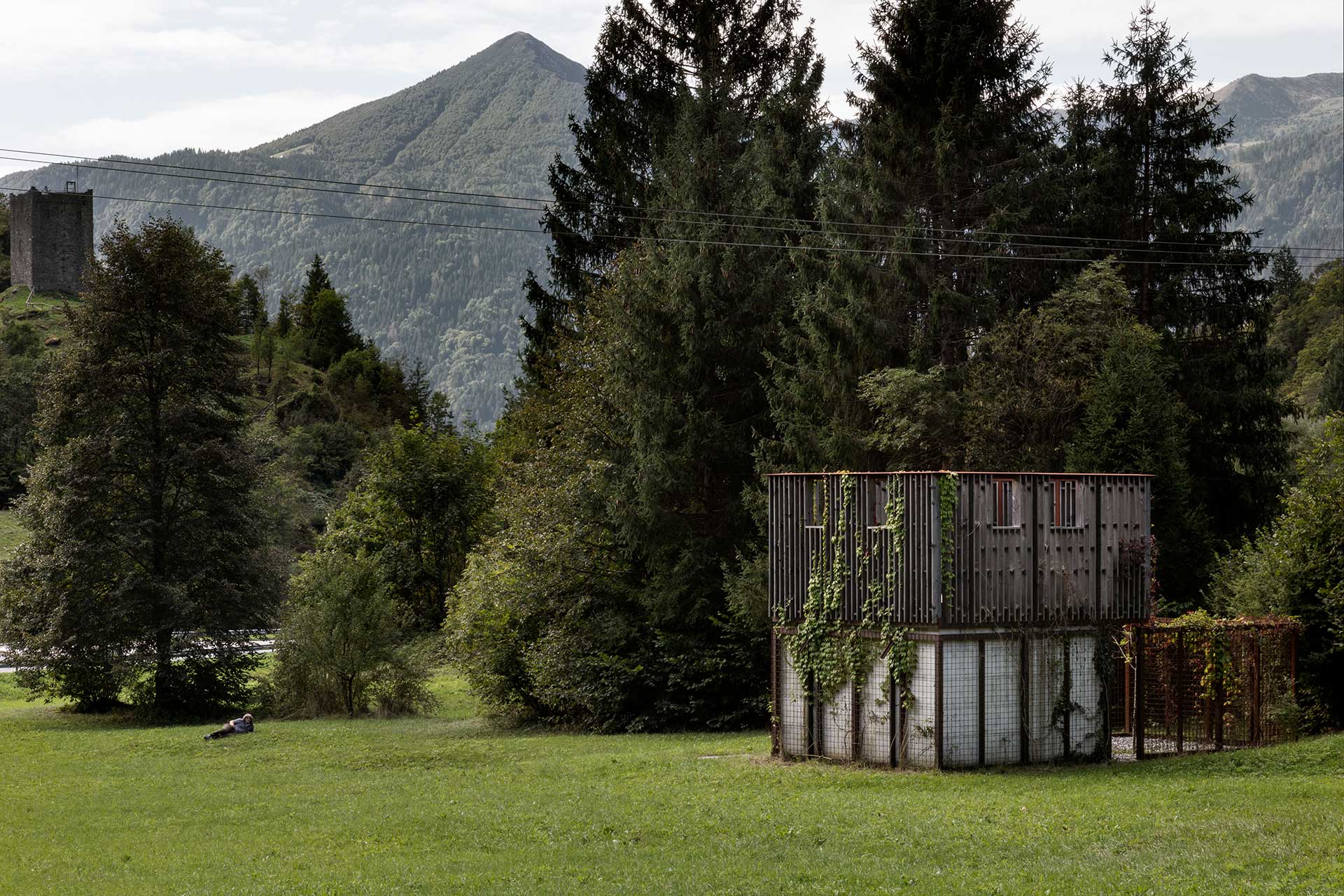 Federico Mentil: cabine elettriche in Valle del But (Udine).