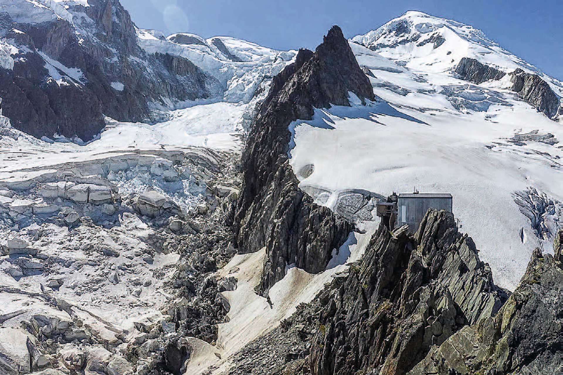 Refuge des Grands Mulets.