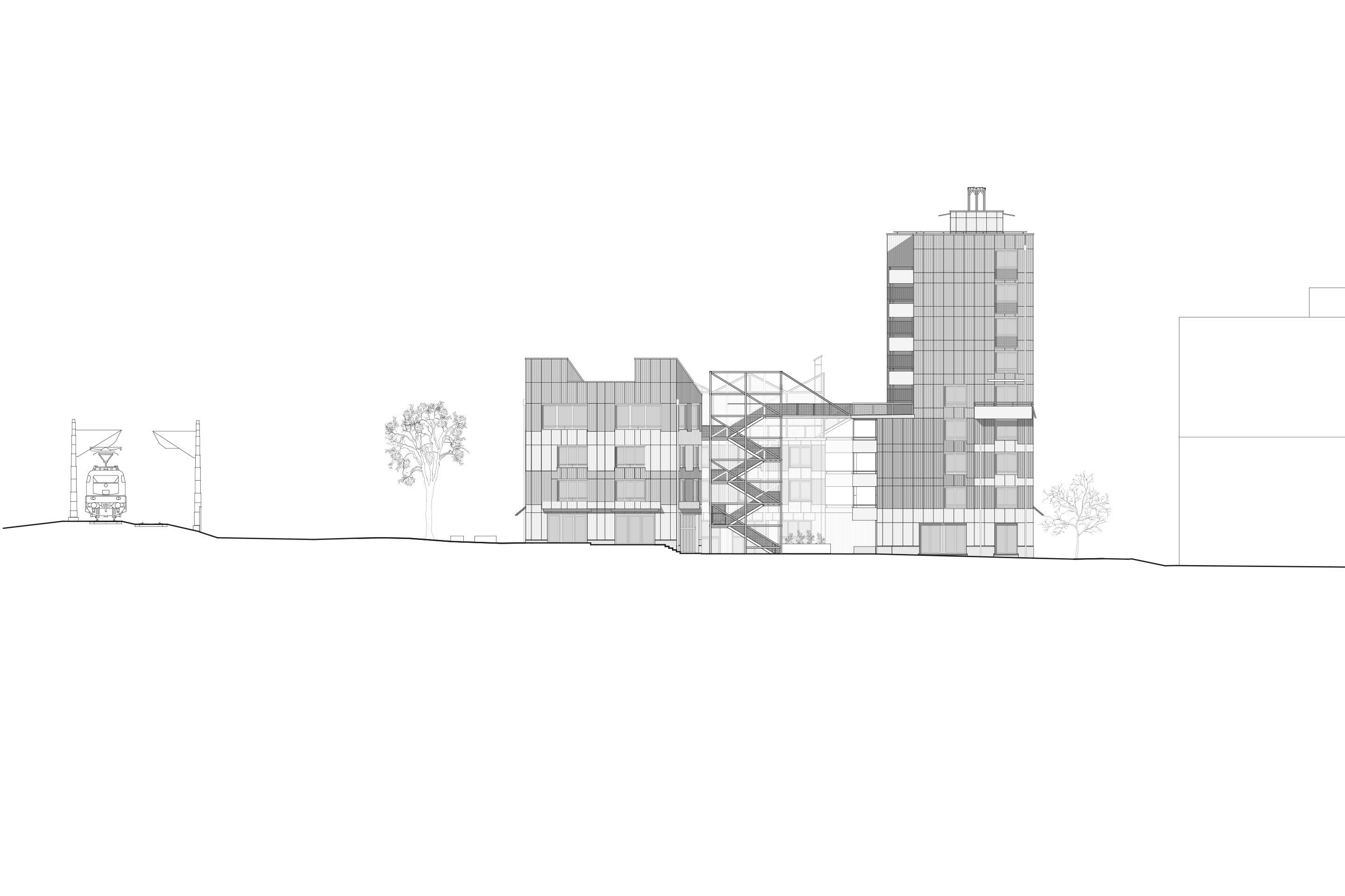 Façade sud.