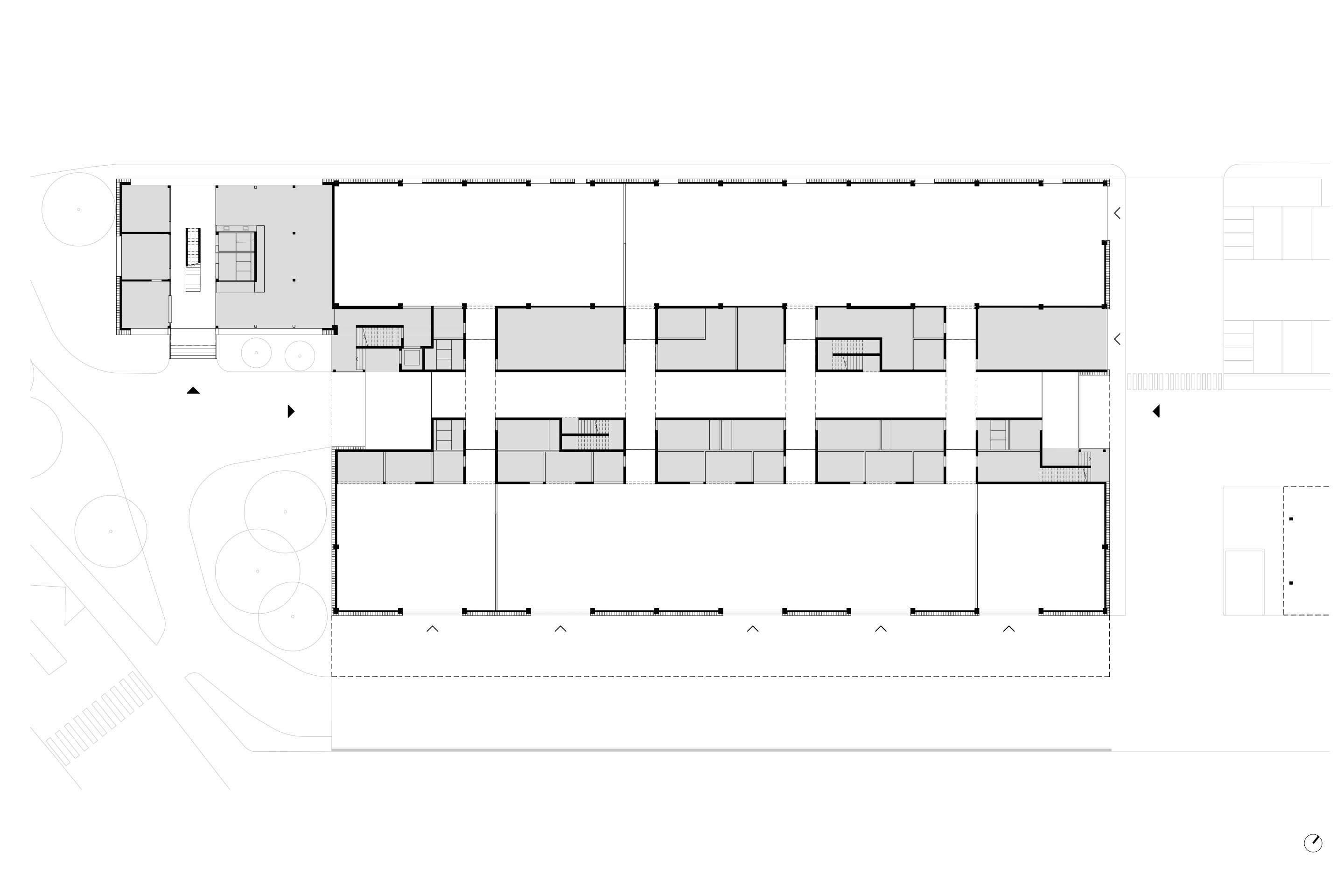 Plan du rez-de-chaussée.