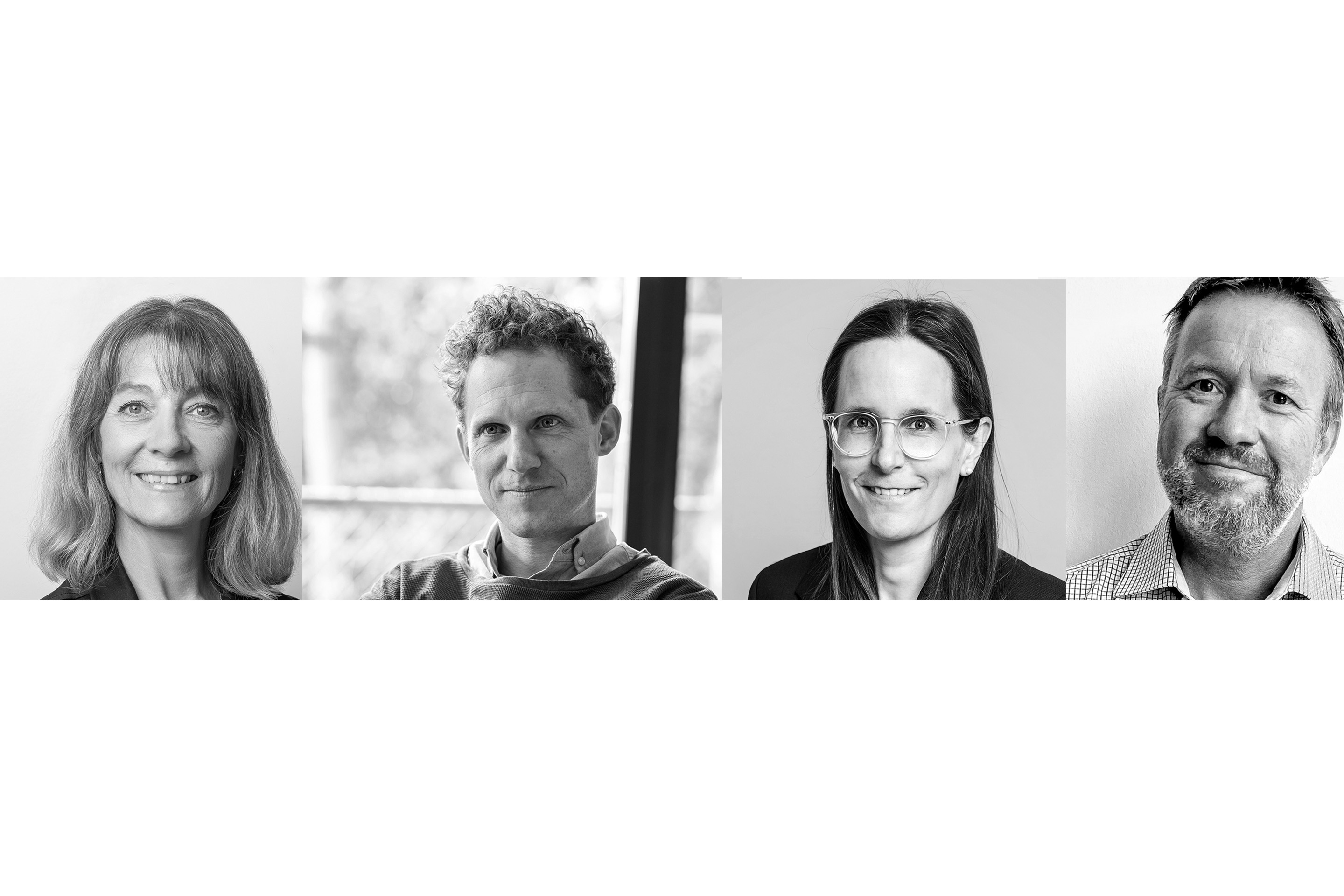 V. l. n. r.: Birgitta Schock | Philippe Jorisch | Cristina Schaffner | Lionel Rinquet.
