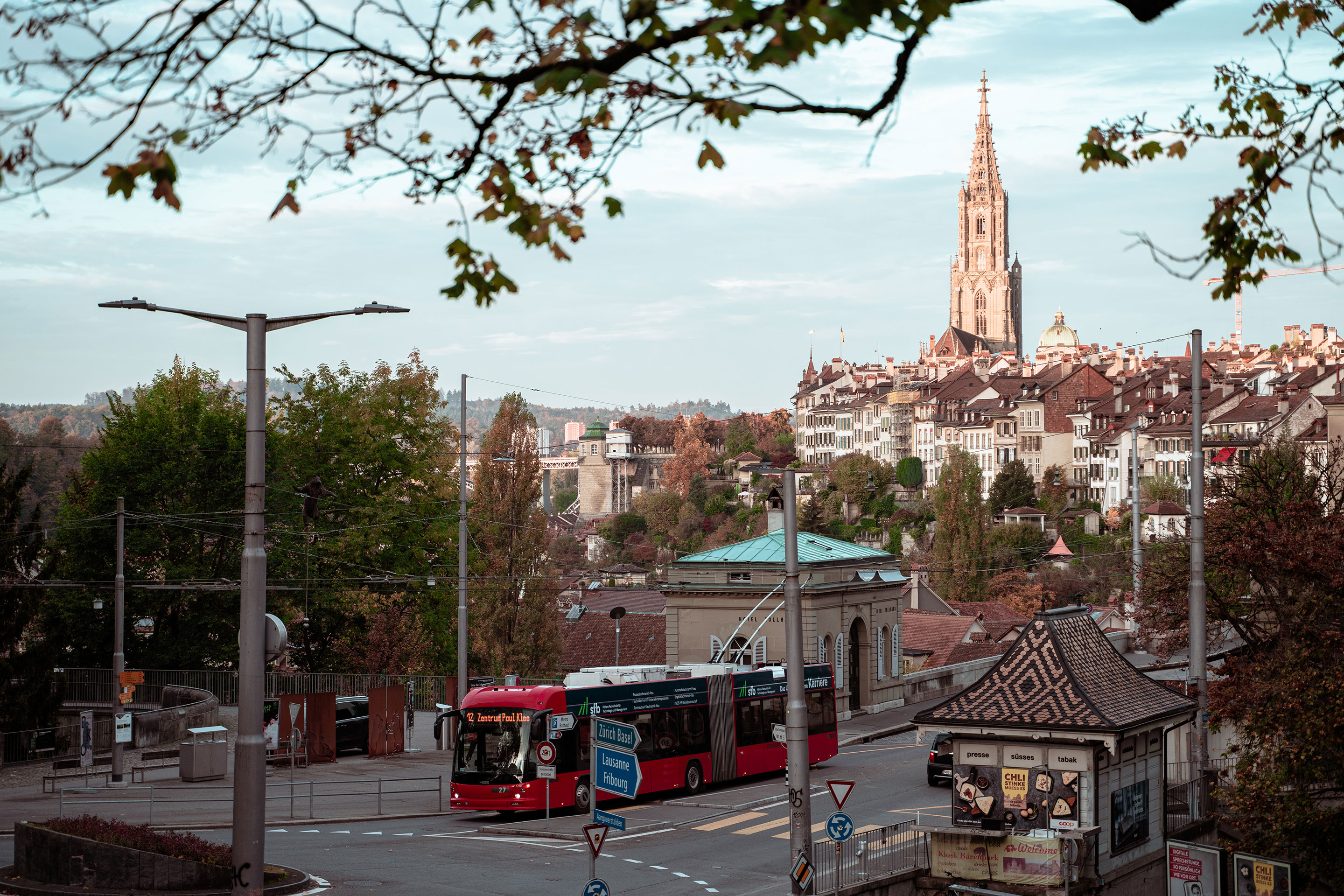 Historisches Wartehäuschen des einstigen Dampftrams am Bärengaben.