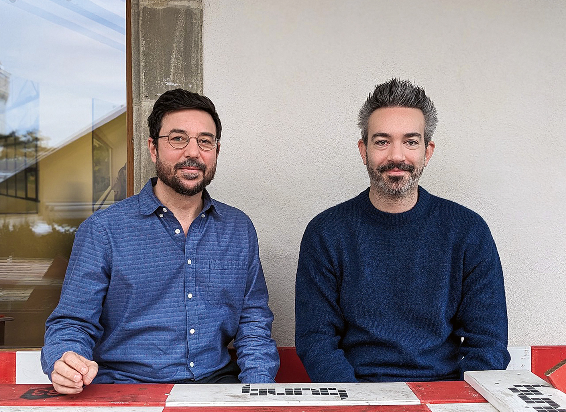 Julien Grisel (gauche) et Julien Emery (droite)