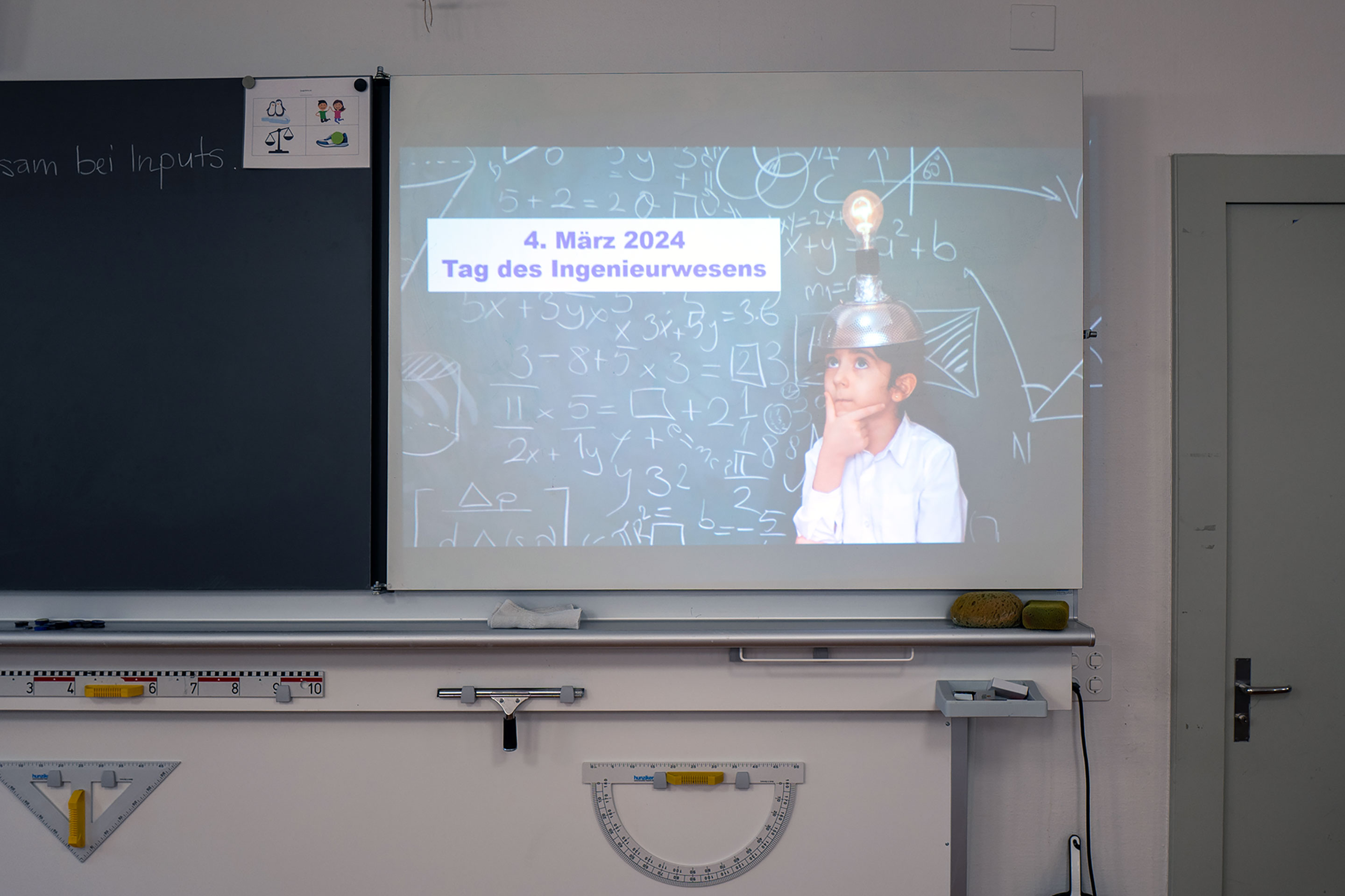 Am «Engineers’ Day» – der Schweizer Version des «World Engineering Day for Sustainable Development» der UNESCO – waren am 4. März Ingenieurinnen und Ingenieure an (Primar-)Schulen in der ganzen Schweiz zu Gast, um über ihre faszinierende Arbeit zu sprechen.