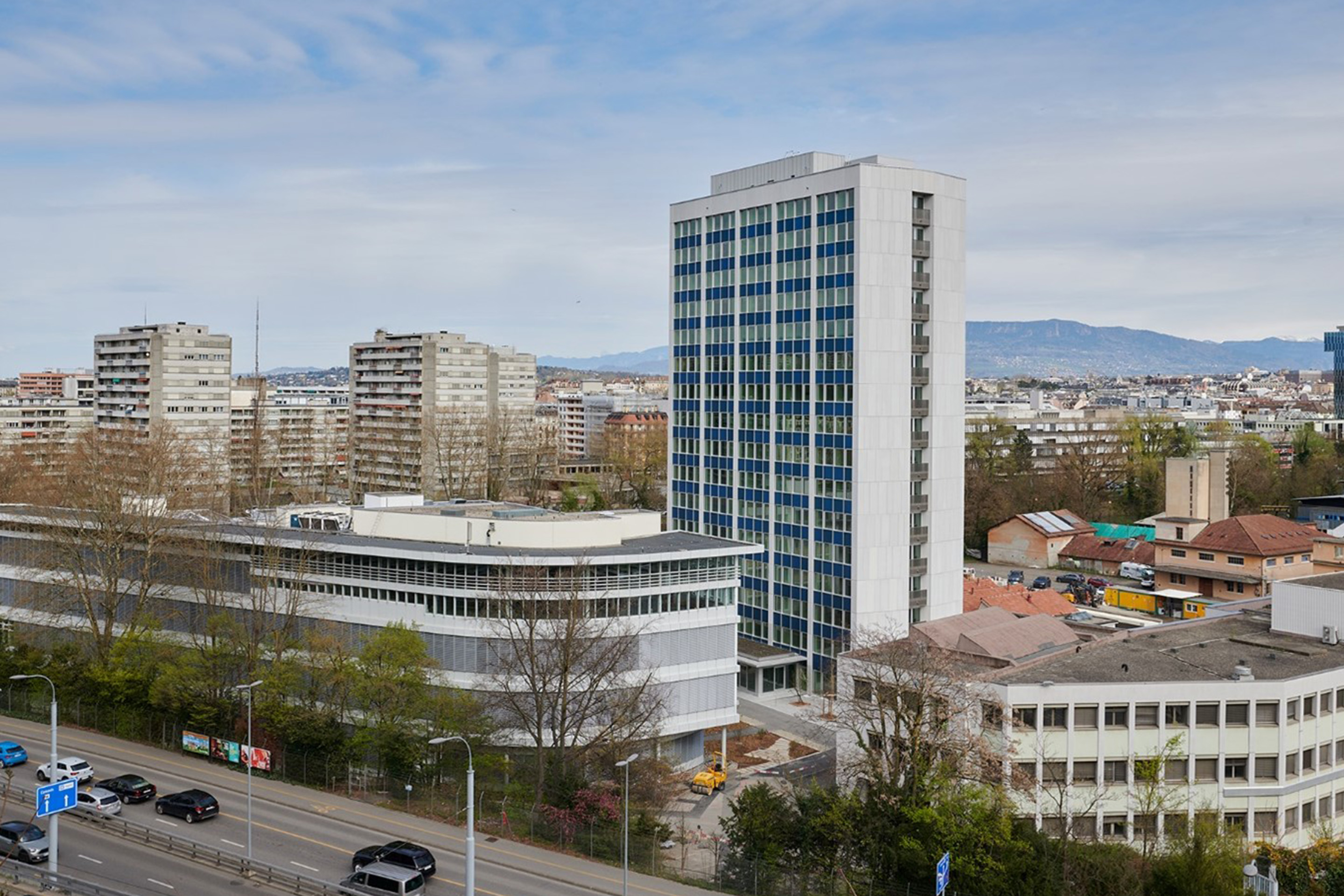 Soumission PRIXFORIX 2024: Projet «PAV Pointe Nord, Genève» de F. Baud &amp; T. Früh – Atelier d’architecture.