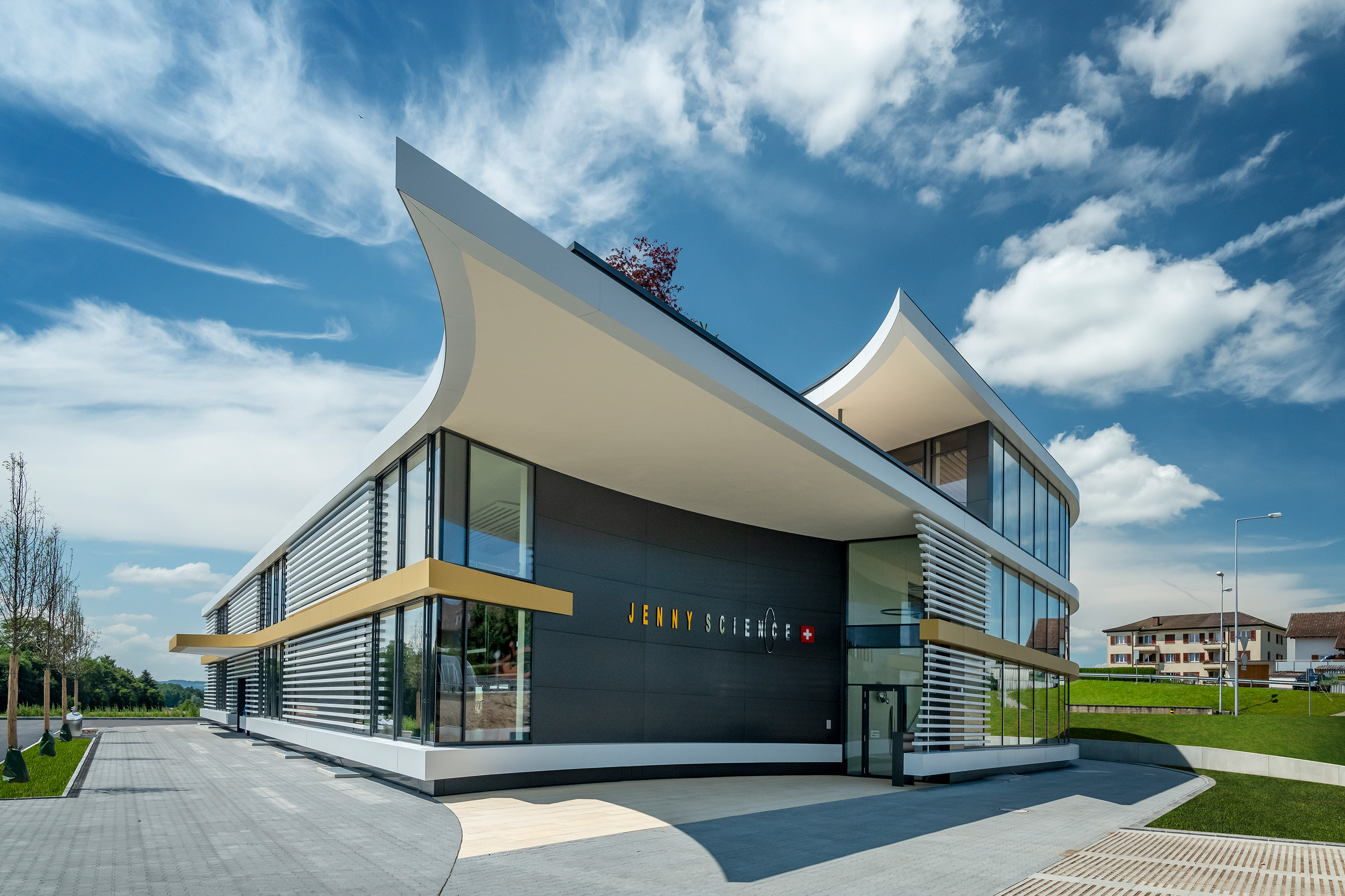 Einreichung PRIXFORIX 2024: Projekt «Jenny Science, Rain» von BF Architekten.