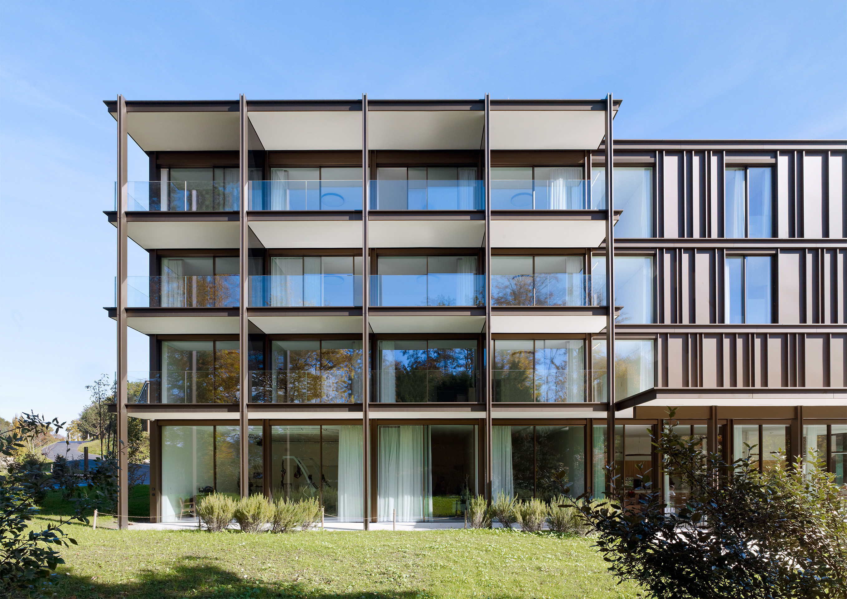 Einreichung PRIXFORIX 2024: Projekt «Zentrum Cereneo, Hertenstein» von Marques Architekten.