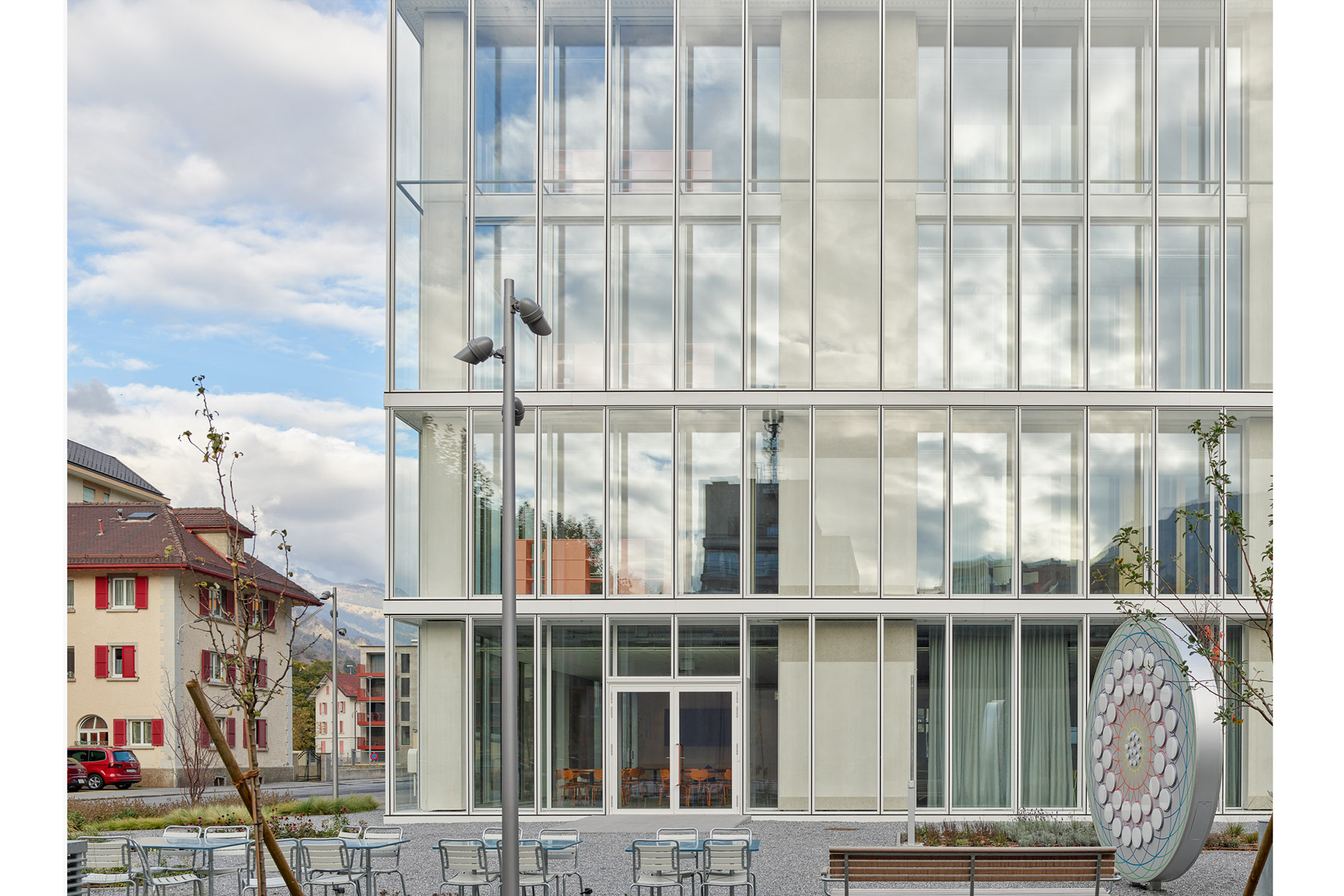 Einreichung PRIXFORIX 2024: Projekt «Hochschulcampus, Brig» von Markus Schietsch Architekten.