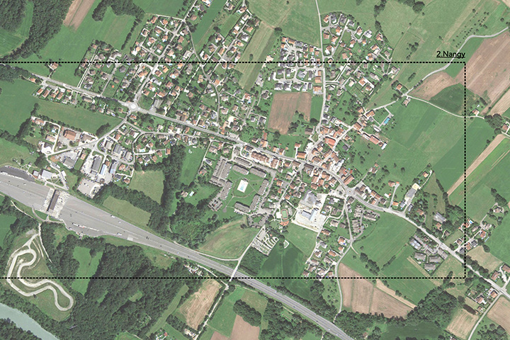 Un territoire d’illustration: Nangy en Haute-Savoie, aujourd’hui .