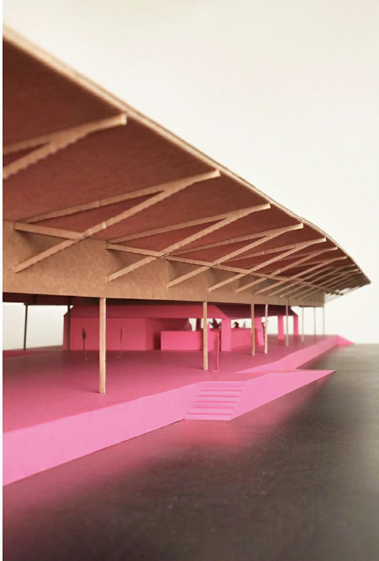 Trasformazione del Magazzino 01 FFS di via Rampa in area di svago con sala polivalente per 250 persone, il progetto è dello studio di architettura lopes brenna.