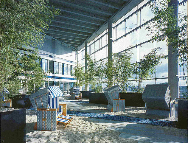 Nachhaltige Architektur vor 20 Jahren:  Carole Enz, «Natur und Gebäude verschmelzen: Niedrigenergie-Bürogebäude Deichtor und Prisma», tec21 39/2004.