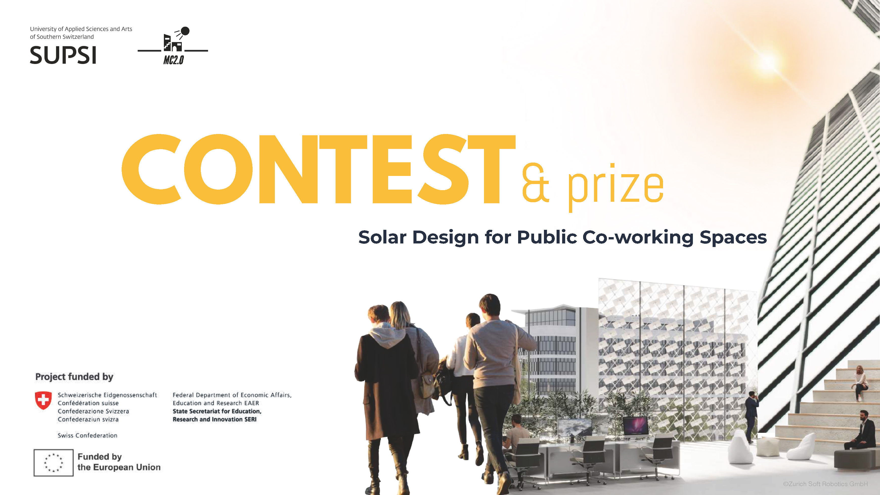 Contest – Solar Design for Public Co-working Spaces