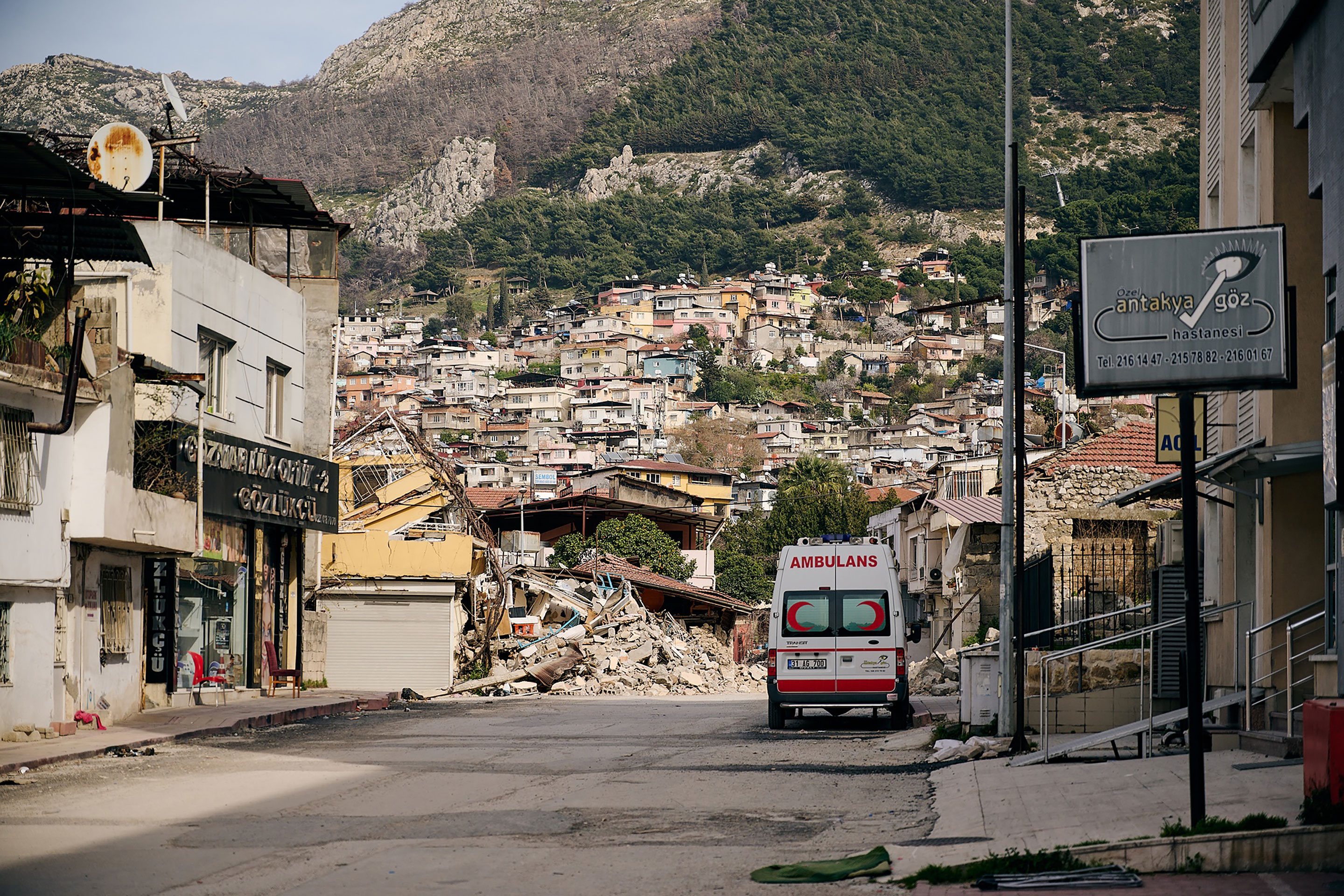 Die Stadt Antakya wurde durch das Erdbeben im Februar 2023 grossflächig zerstört.